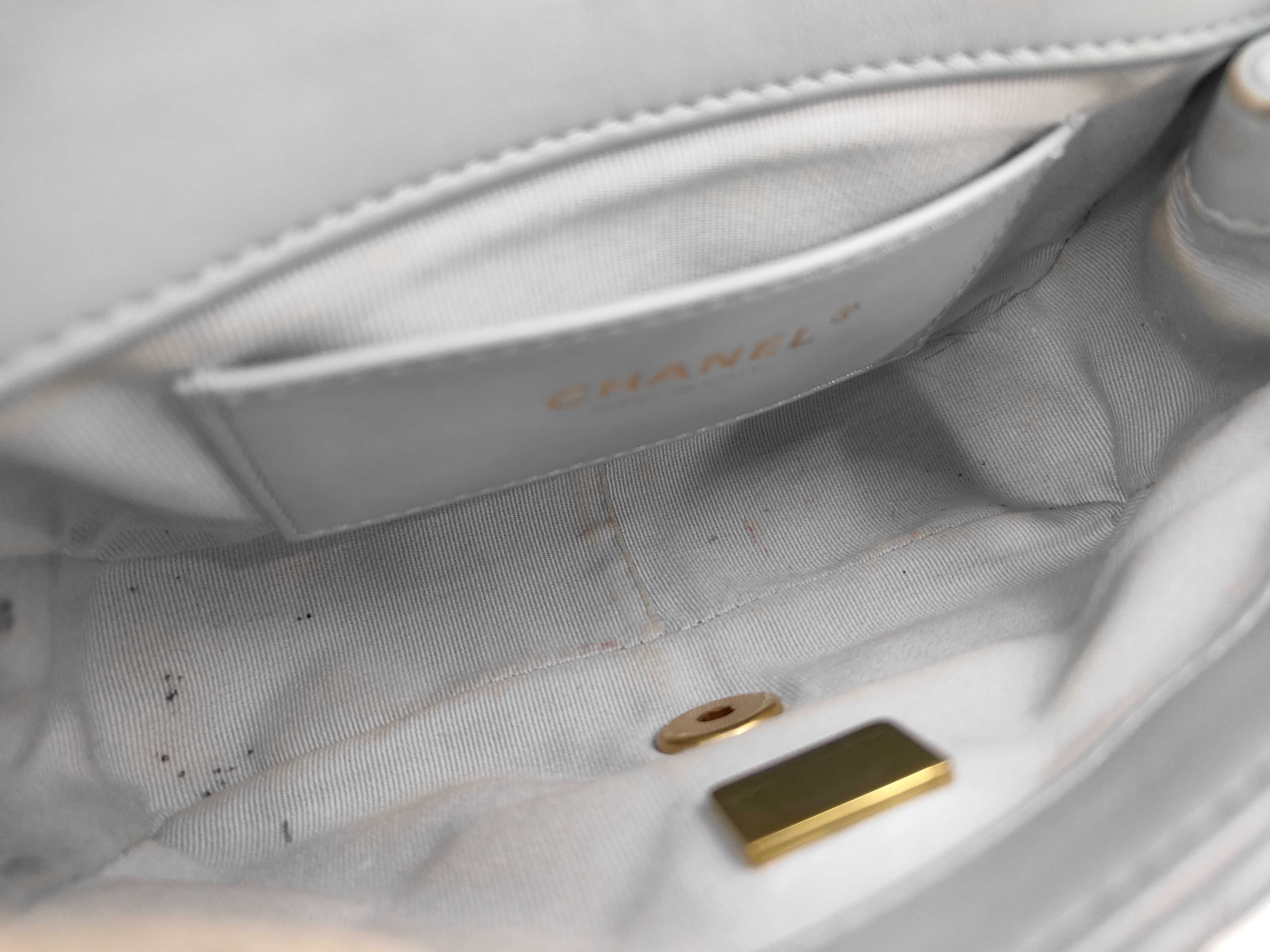 Mini Matelassé Chain Shoulder Bag, Lambskin Shoulder Bag — view 11