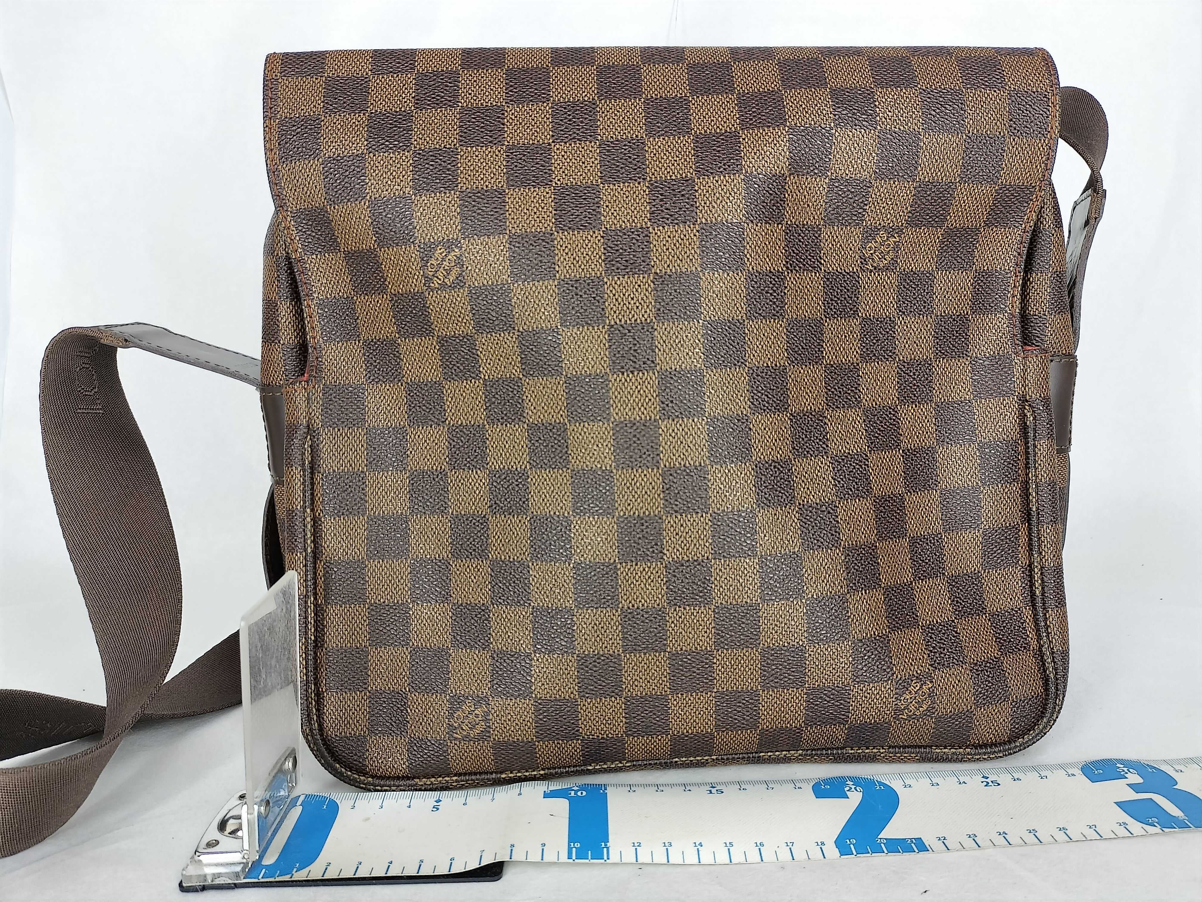 Damier Ebene Shoulder Square Bag — view 2