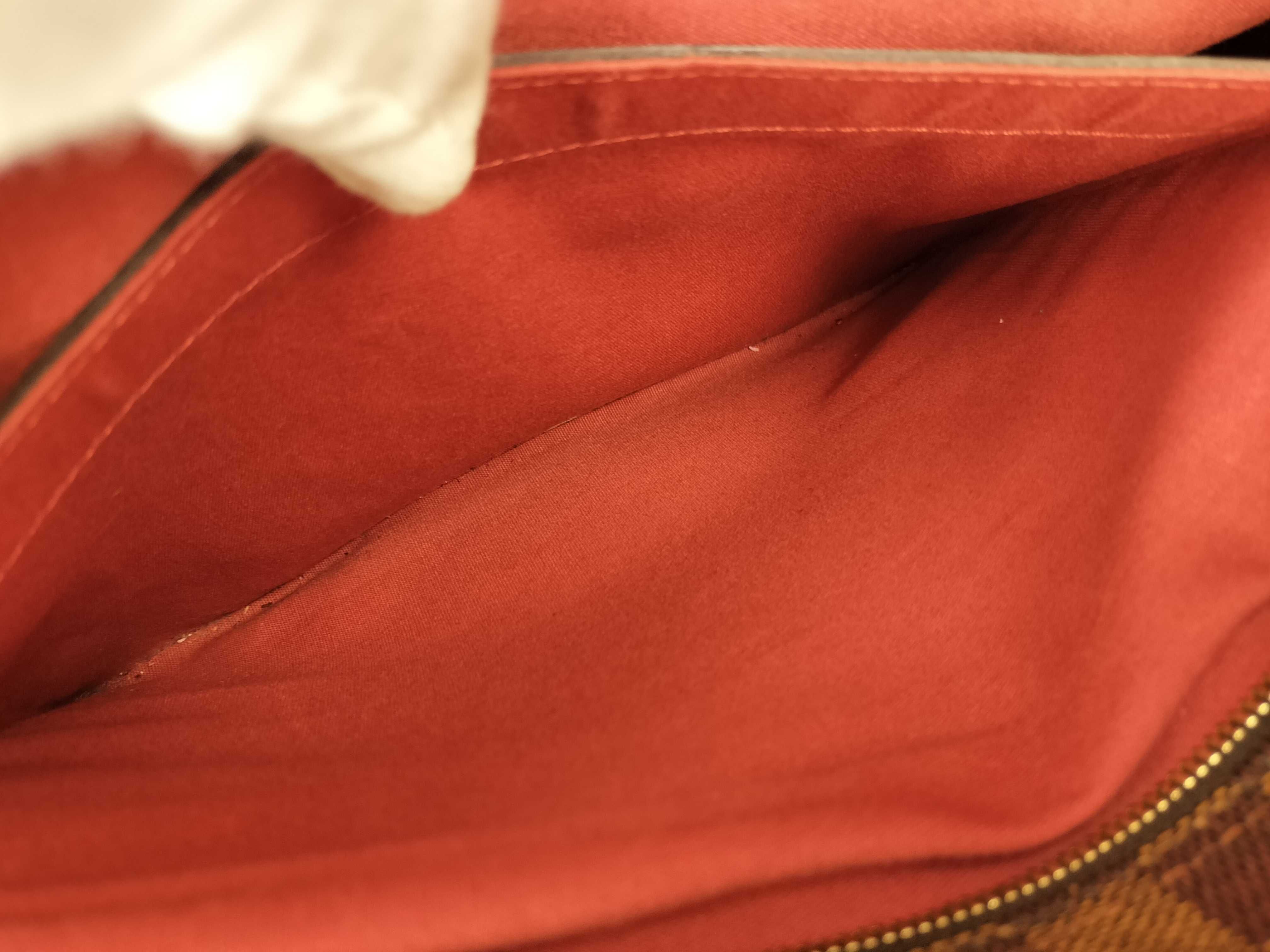 Damier Ebene Shoulder Square Bag — view 11