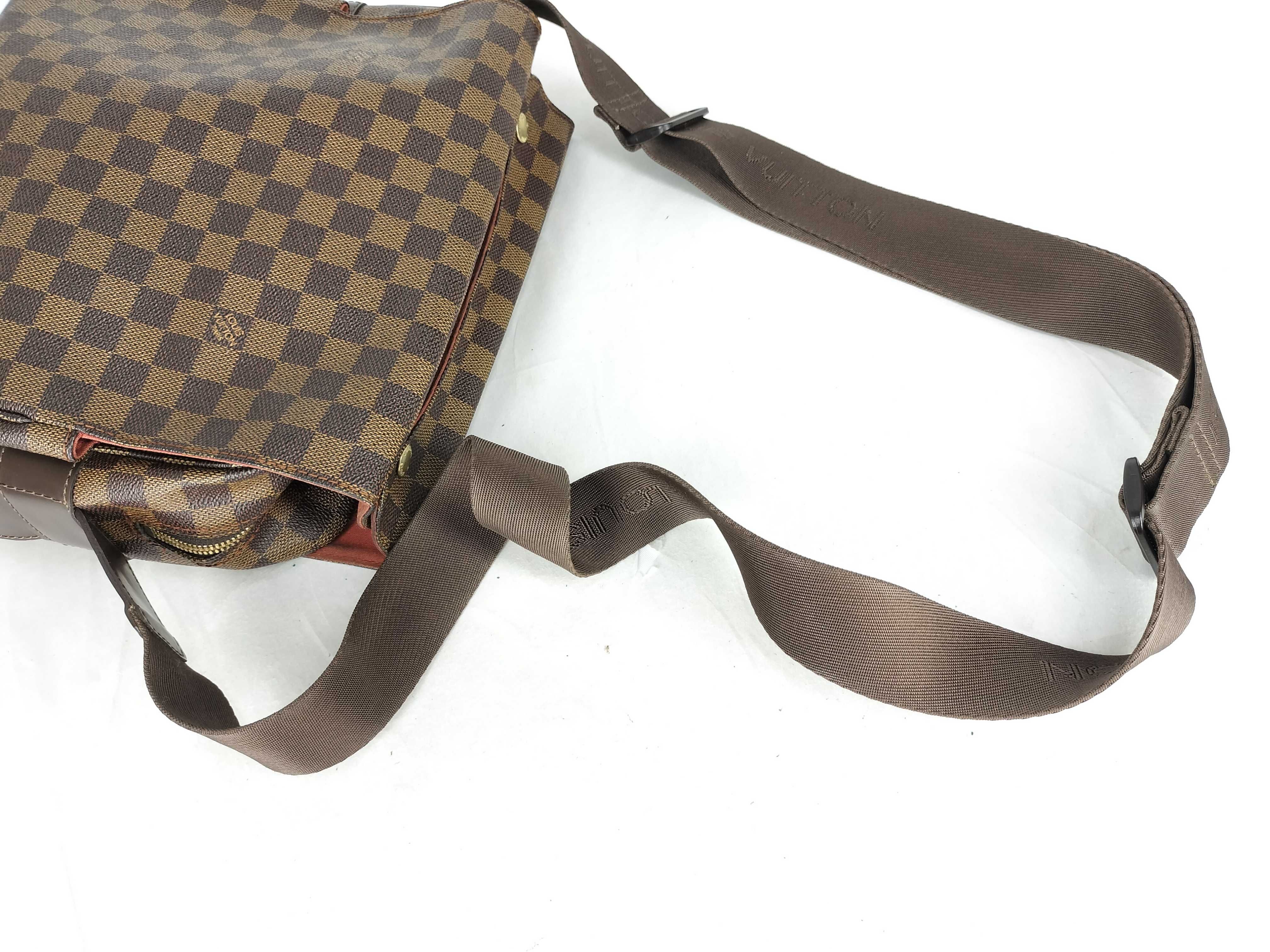 Damier Ebene Shoulder Square Bag — view 3