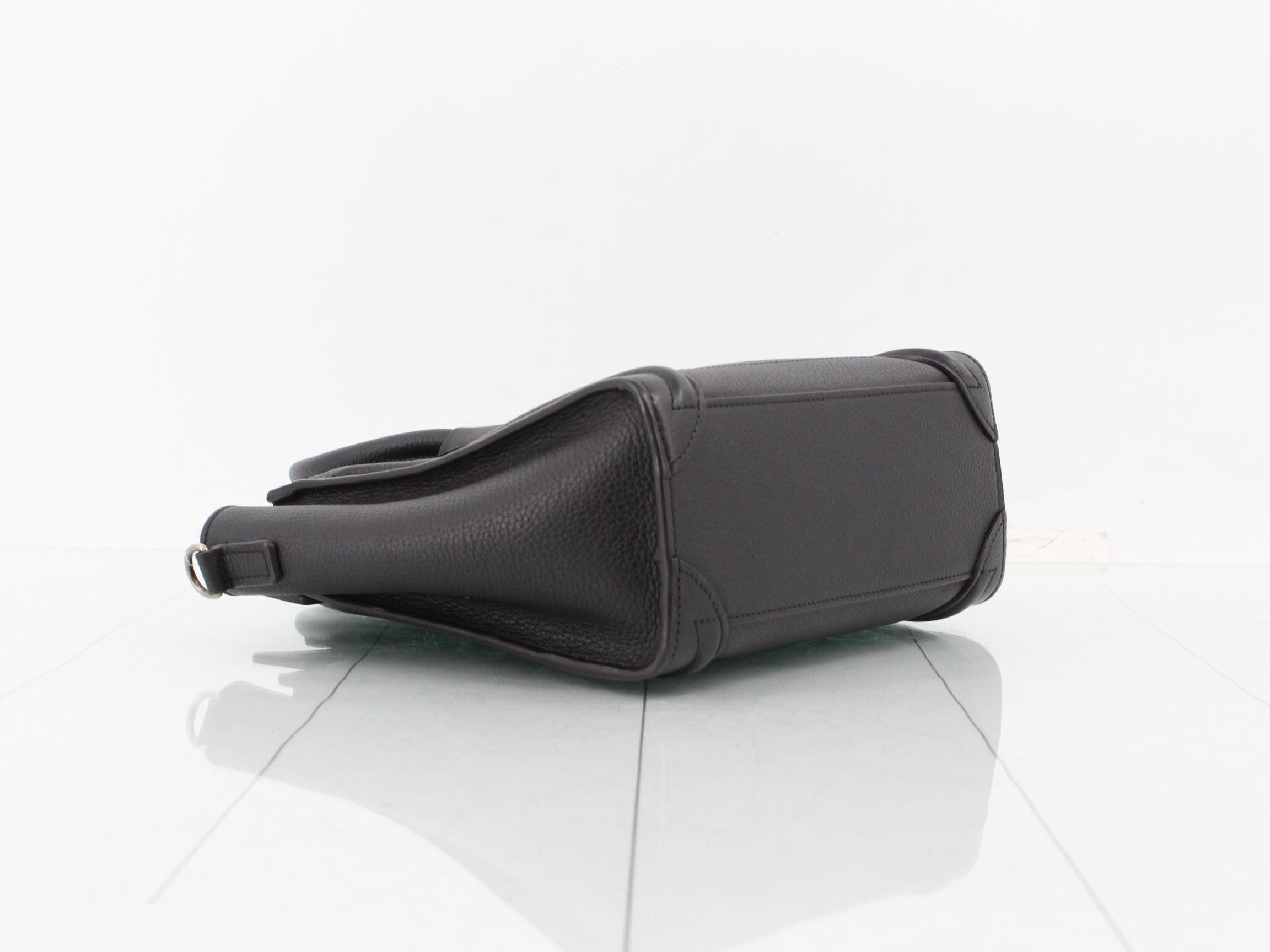 Luggage Nano Leather 2-Way Handbag — view 5
