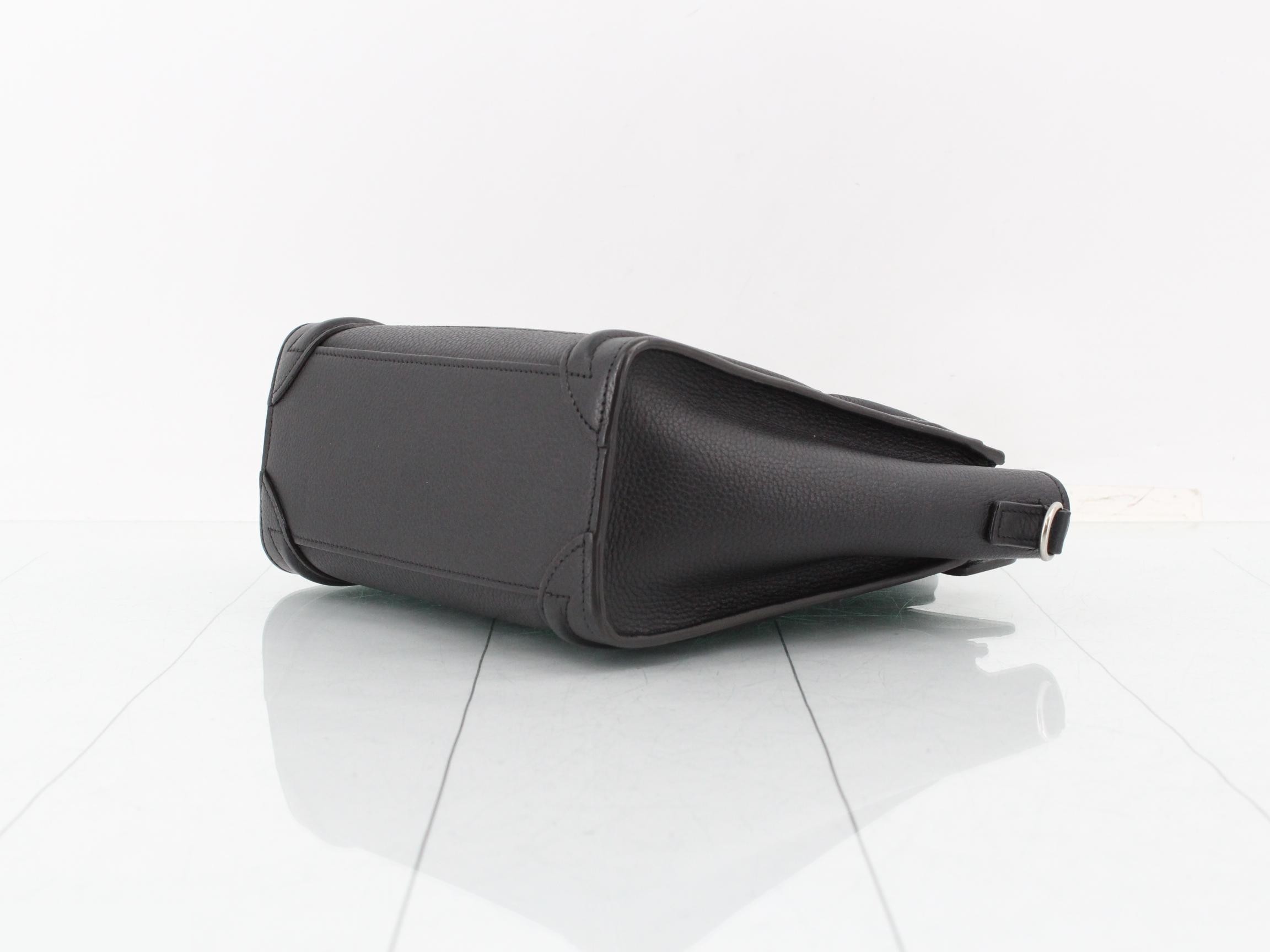 Luggage Nano Leather 2-Way Handbag — view 6