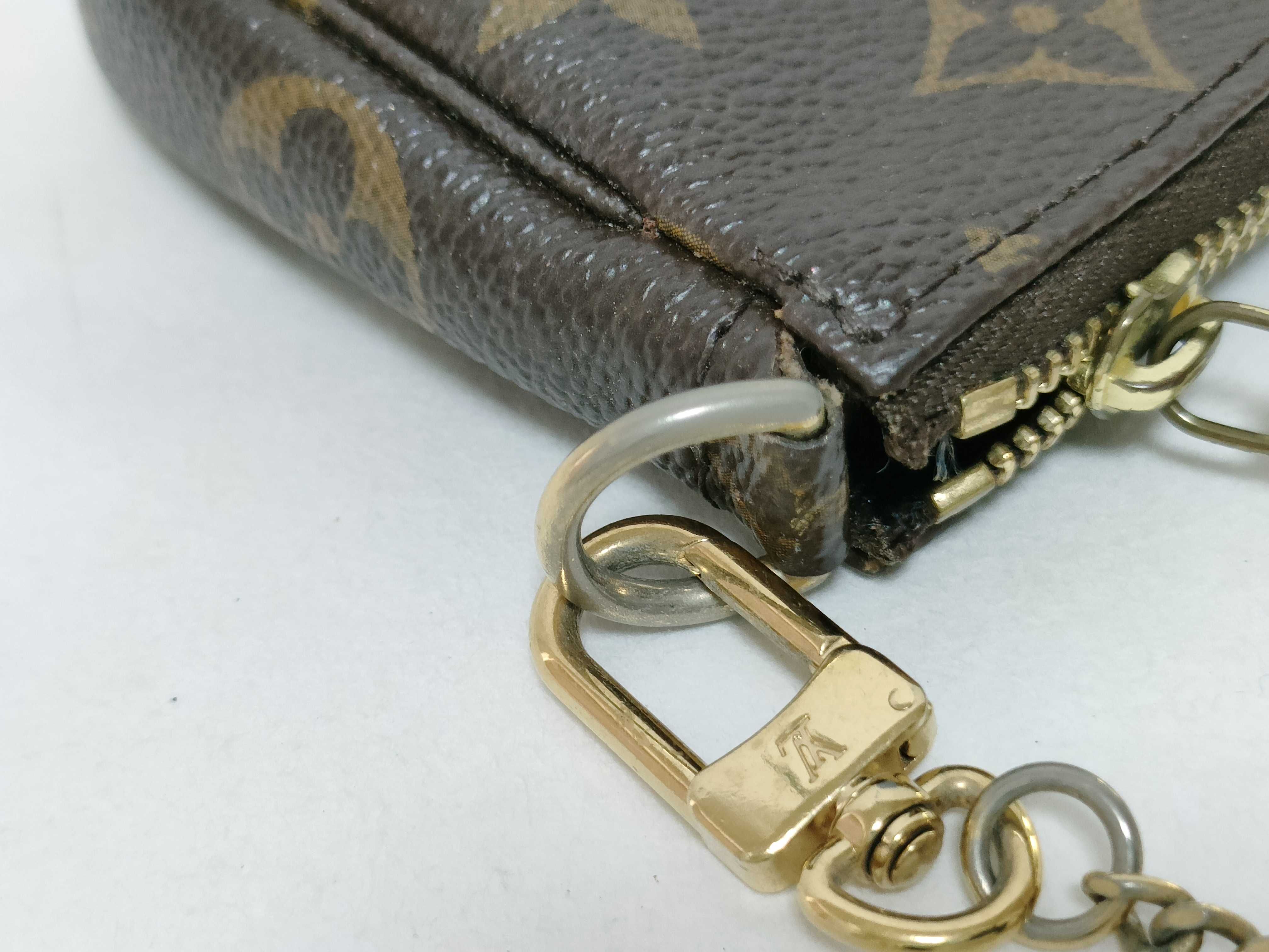 Monogram Mini Pochette Accessoires M58009 DU4180 Brown Pouch — view 15