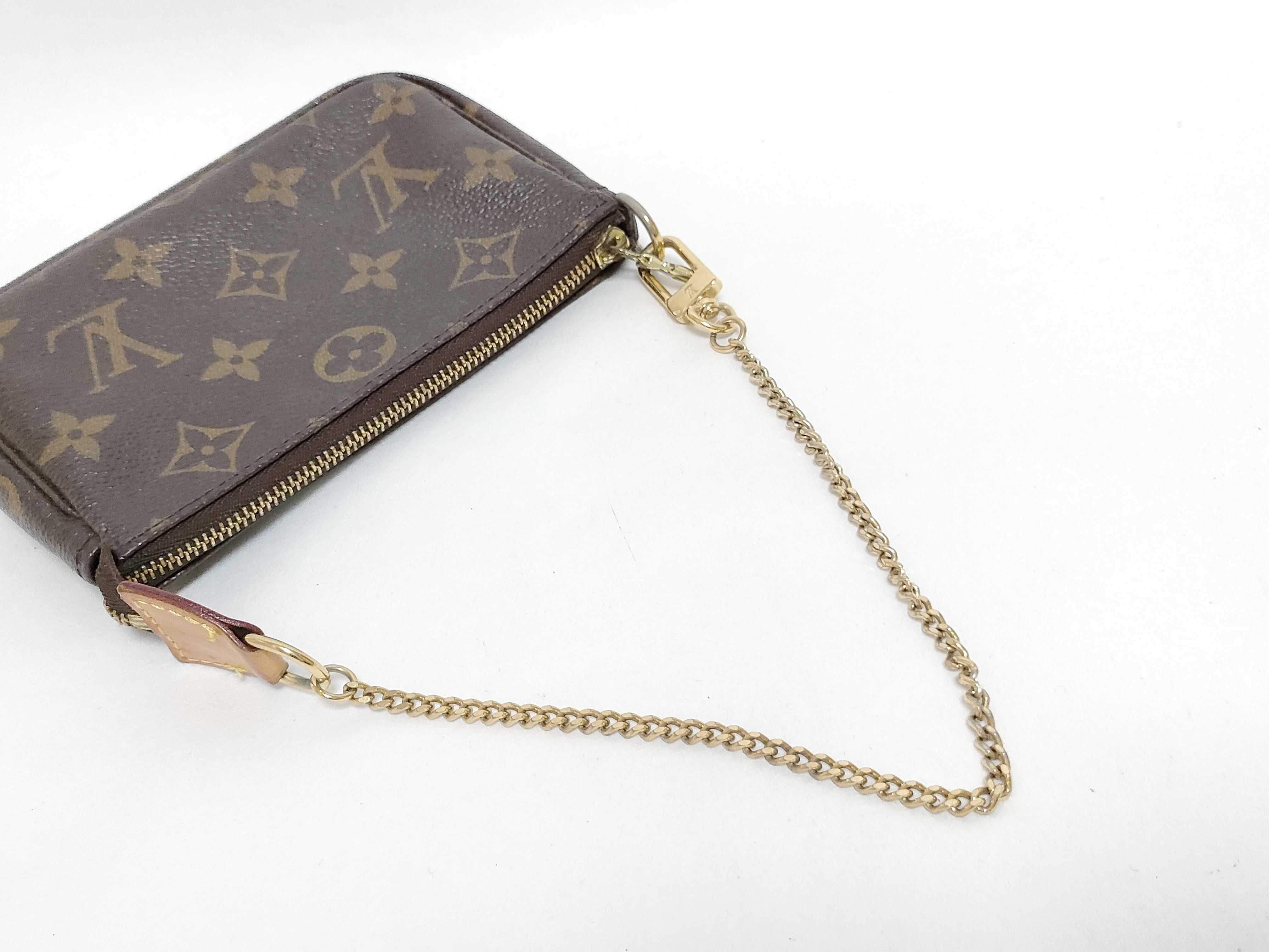 Monogram Mini Pochette Accessoires M58009 DU4180 Brown Pouch — view 3