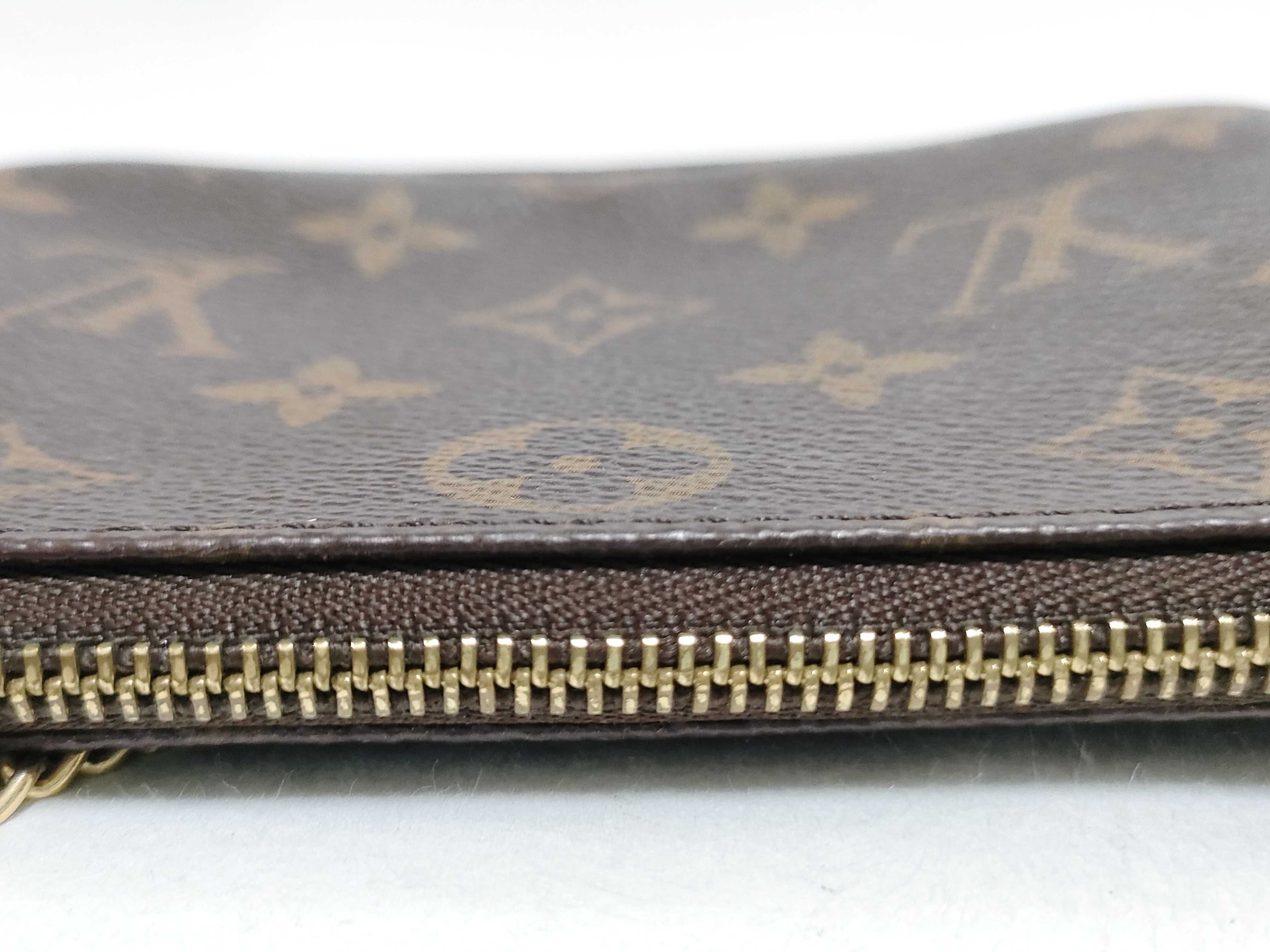 Monogram Mini Pochette Accessoires M58009 DU4180 Brown Pouch — view 6