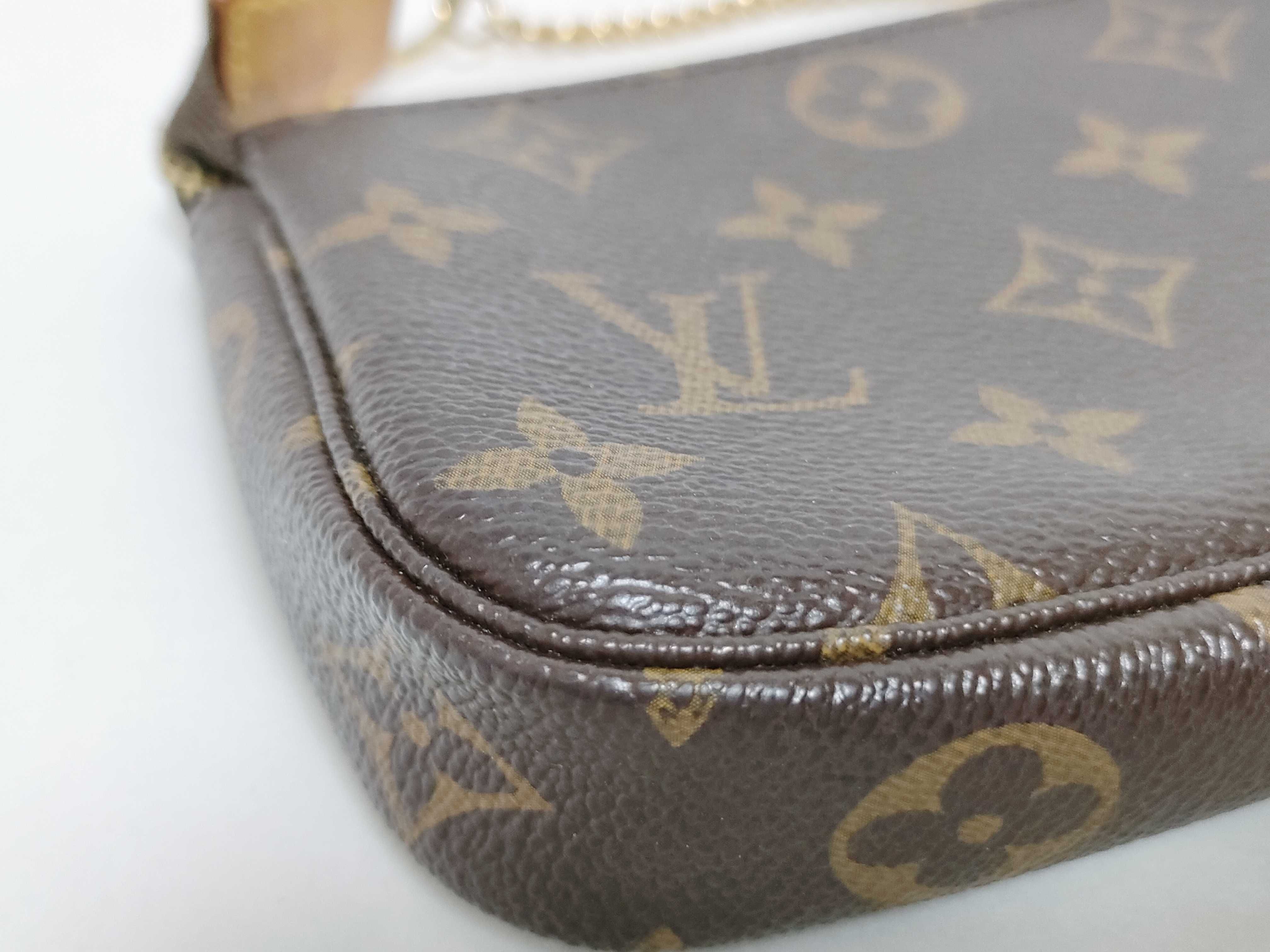 Monogram Mini Pochette Accessoires M58009 DU4180 Brown Pouch — view 7