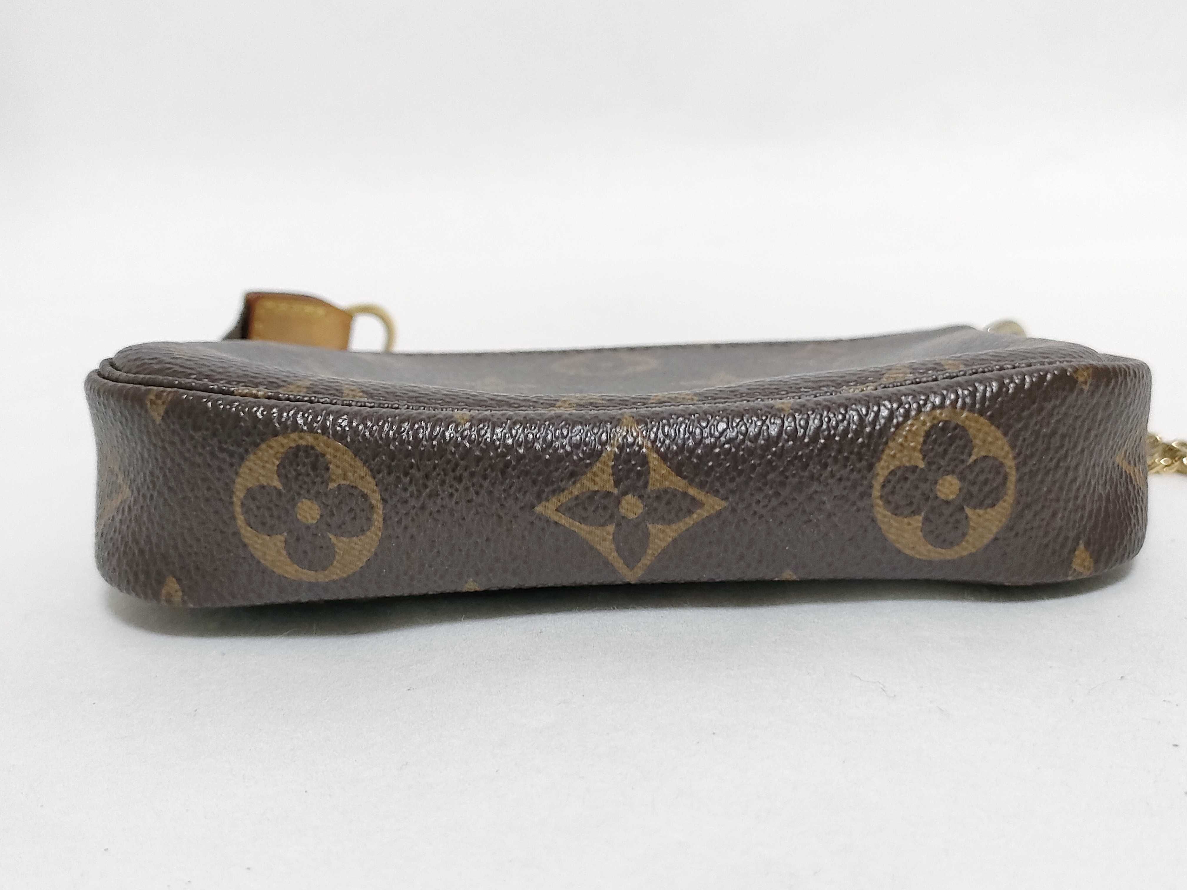 Monogram Mini Pochette Accessoires M58009 DU4180 Brown Pouch — view 8