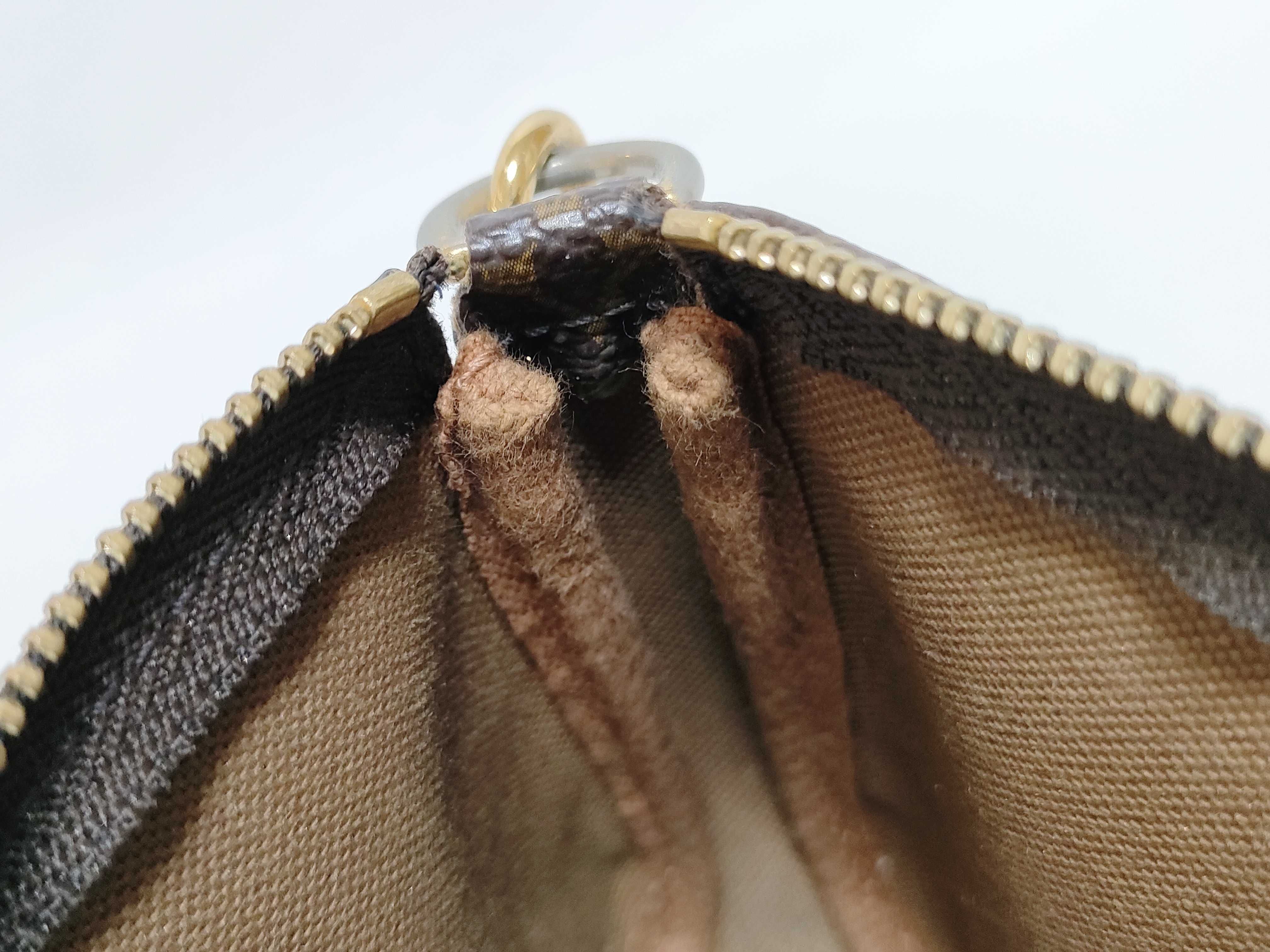 Monogram Mini Pochette Accessoires M58009 DU4180 Brown Pouch — view 9