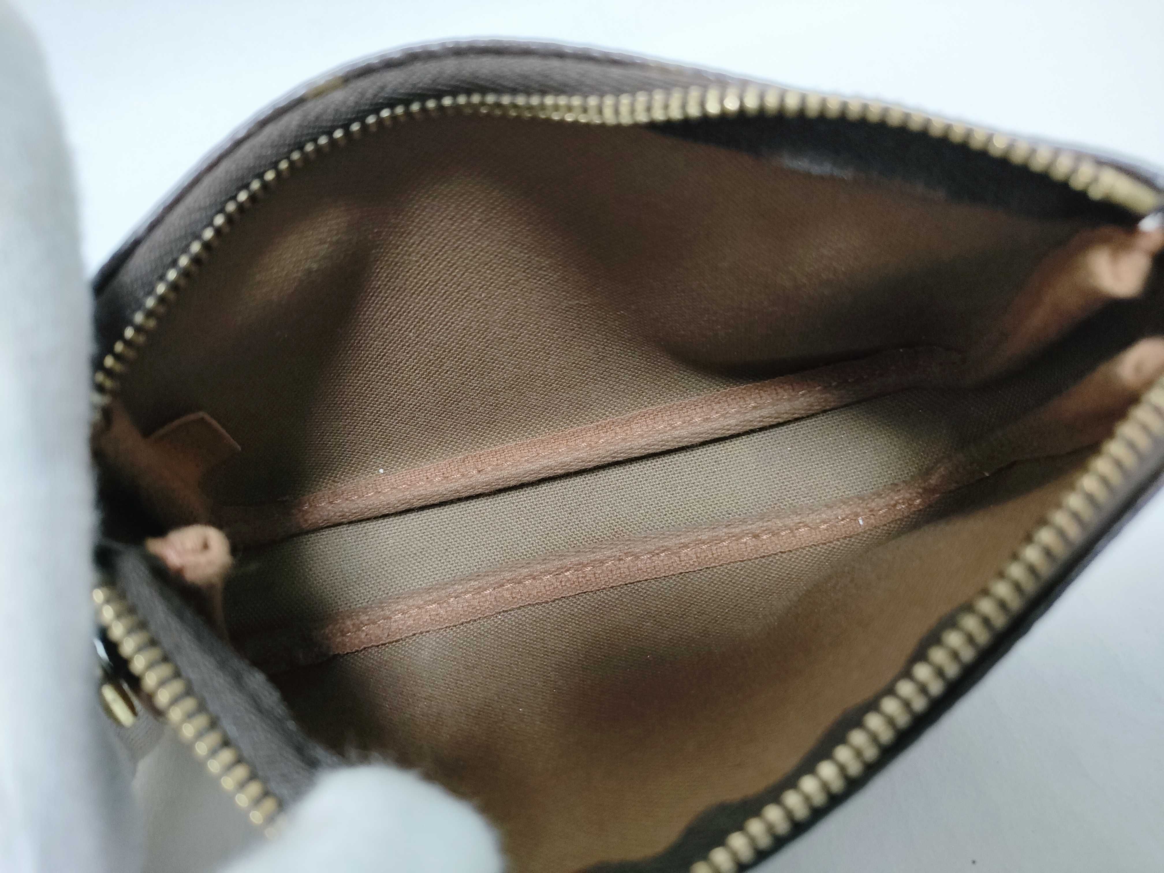 Monogram Mini Pochette Accessoires M58009 DU4180 Brown Pouch — view 10