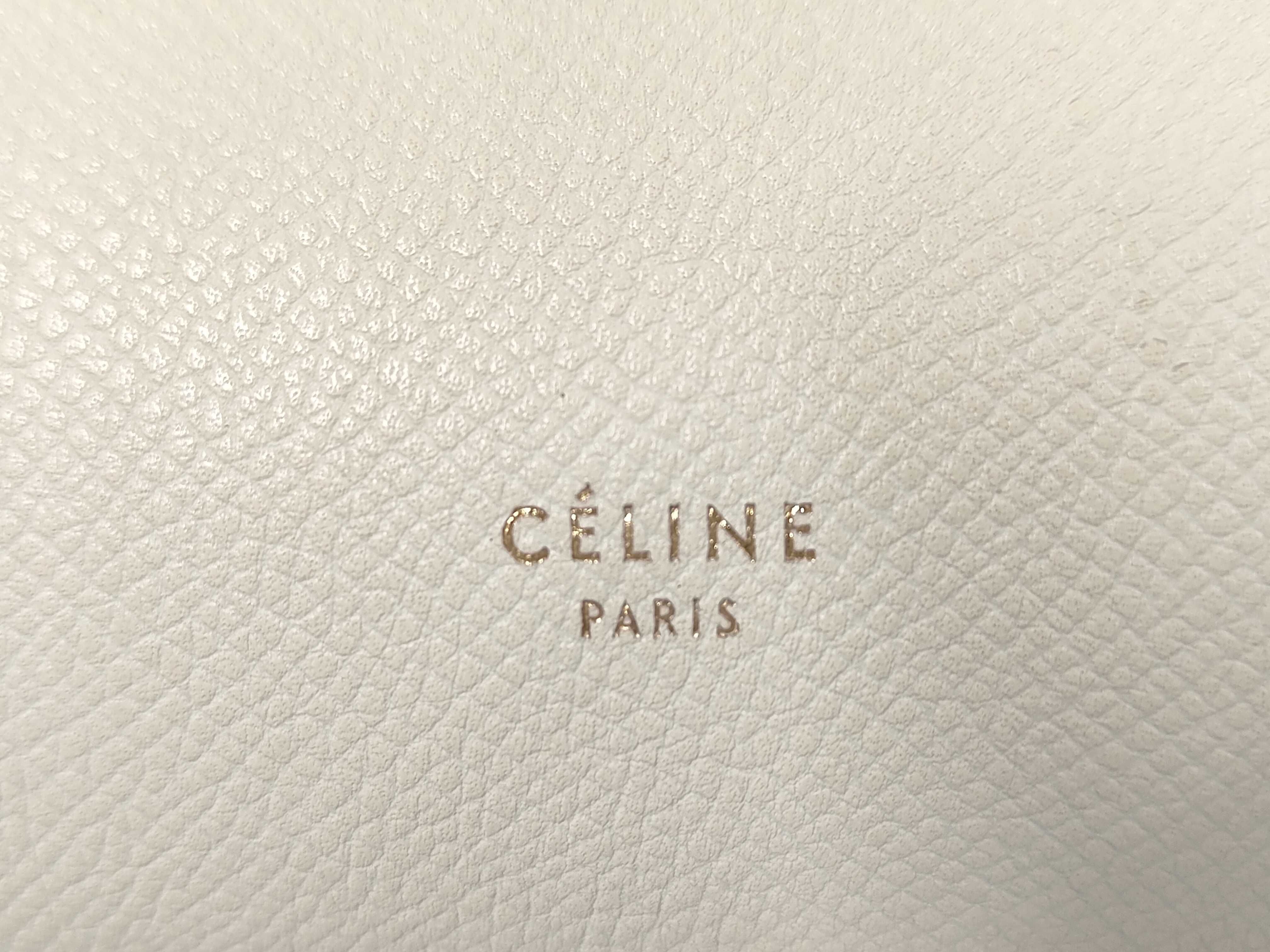 Belt Bag Micro 2-way Shoulder Bag Leather Ivory Handbag — view 9