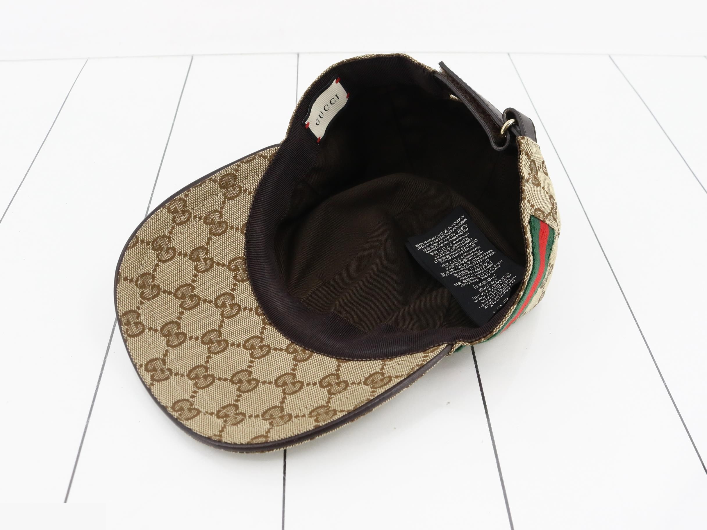 GG Canvas Baseball Cap — view 3