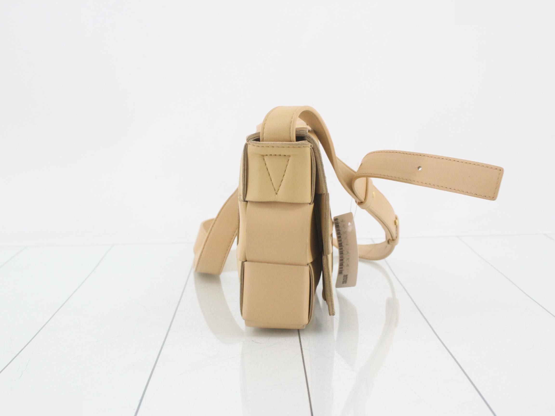 Intrecciato Cassette Shoulder Bag — view 4