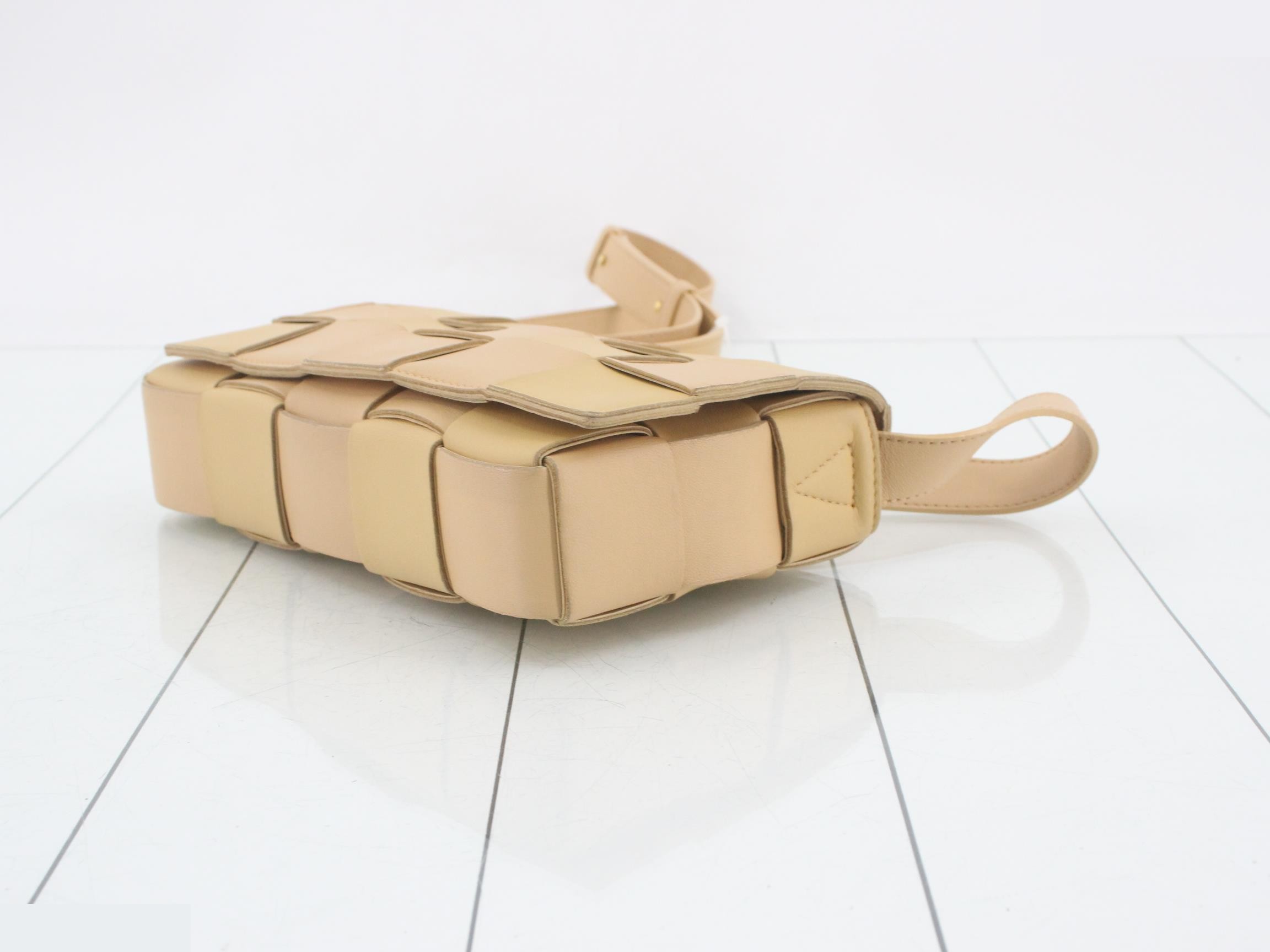 Intrecciato Cassette Shoulder Bag — view 6