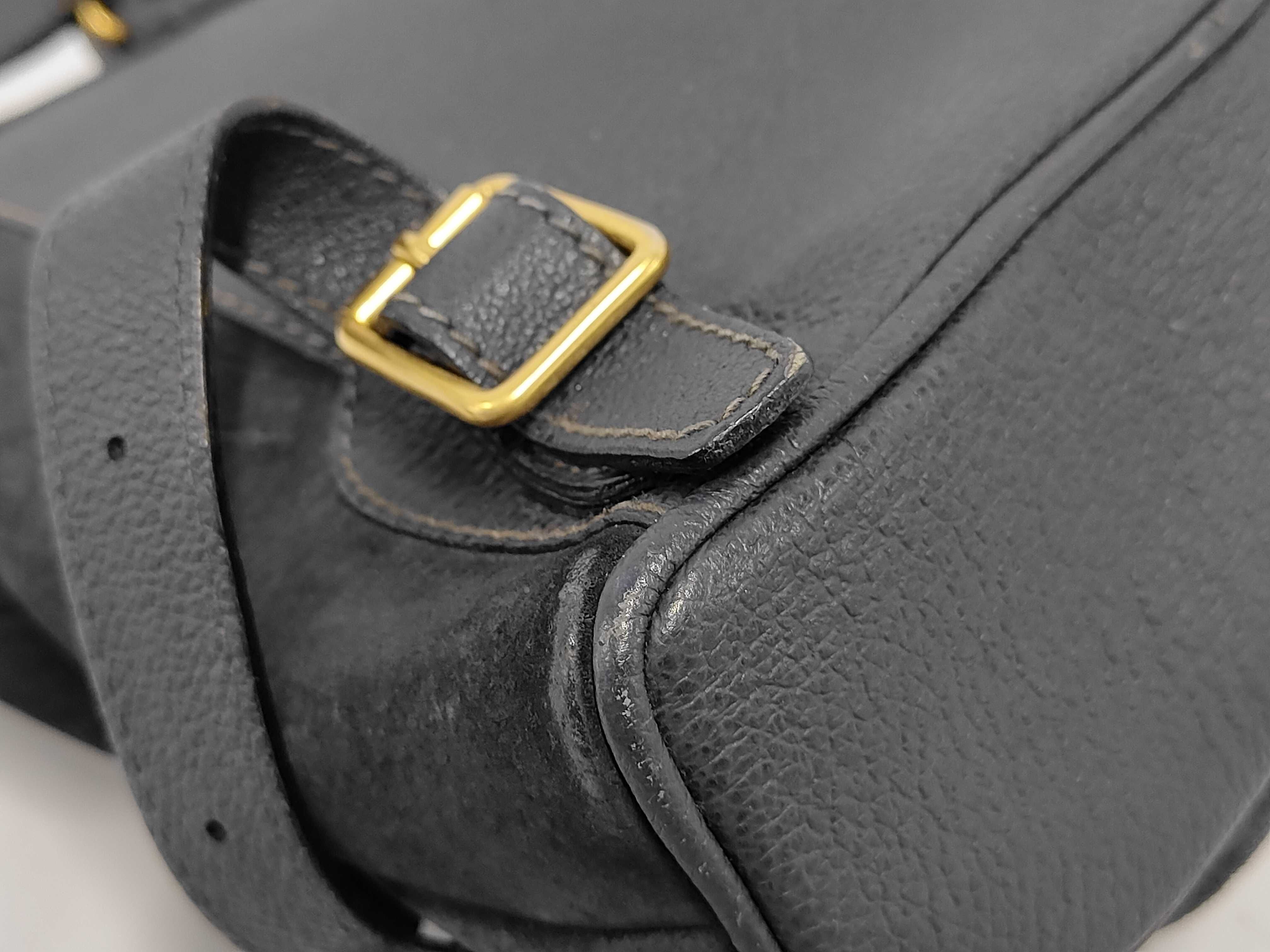 Suede Leather Bamboo Mini Backpack — view 4