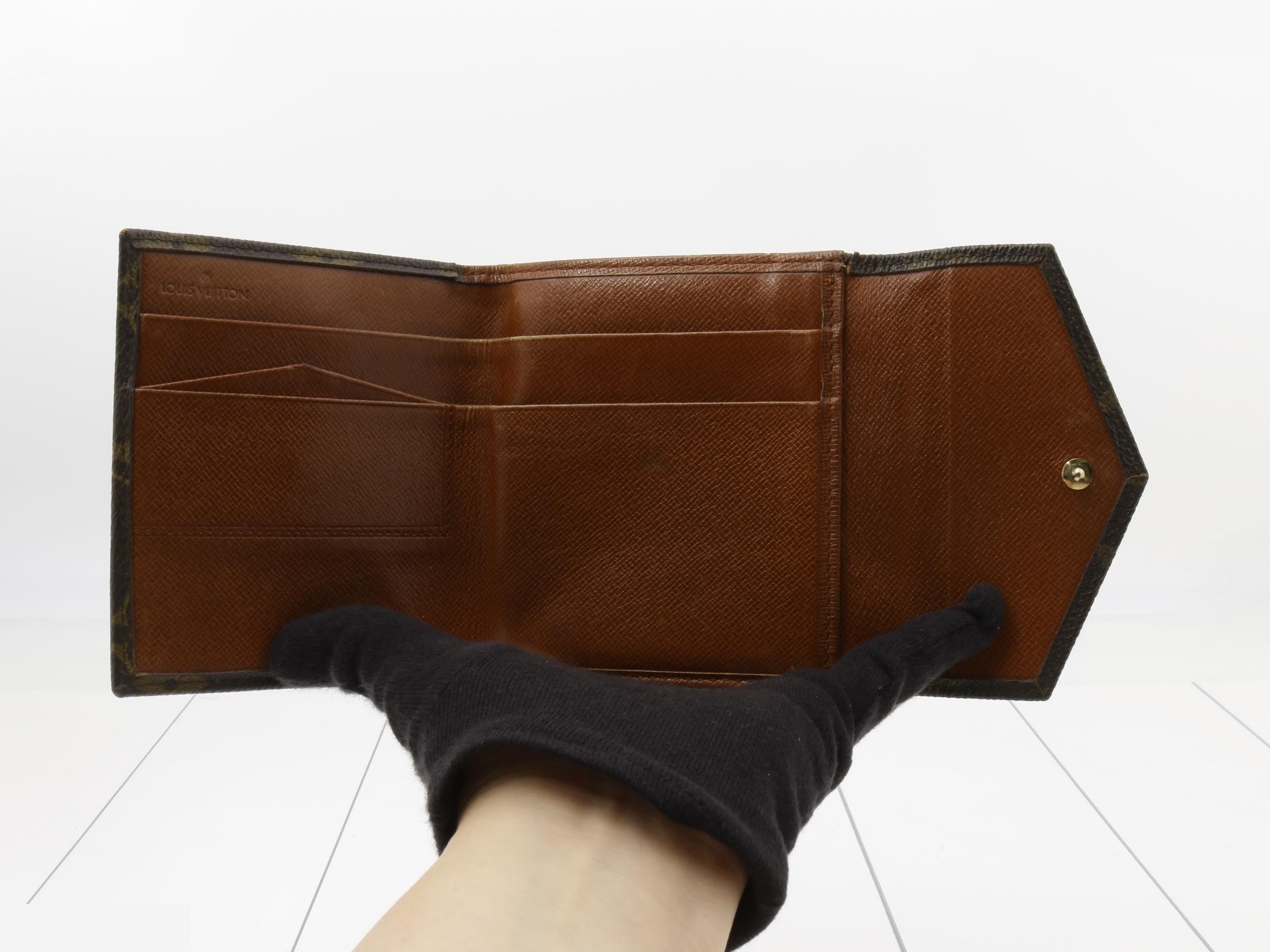 Monogram double-hook wallet — view 4