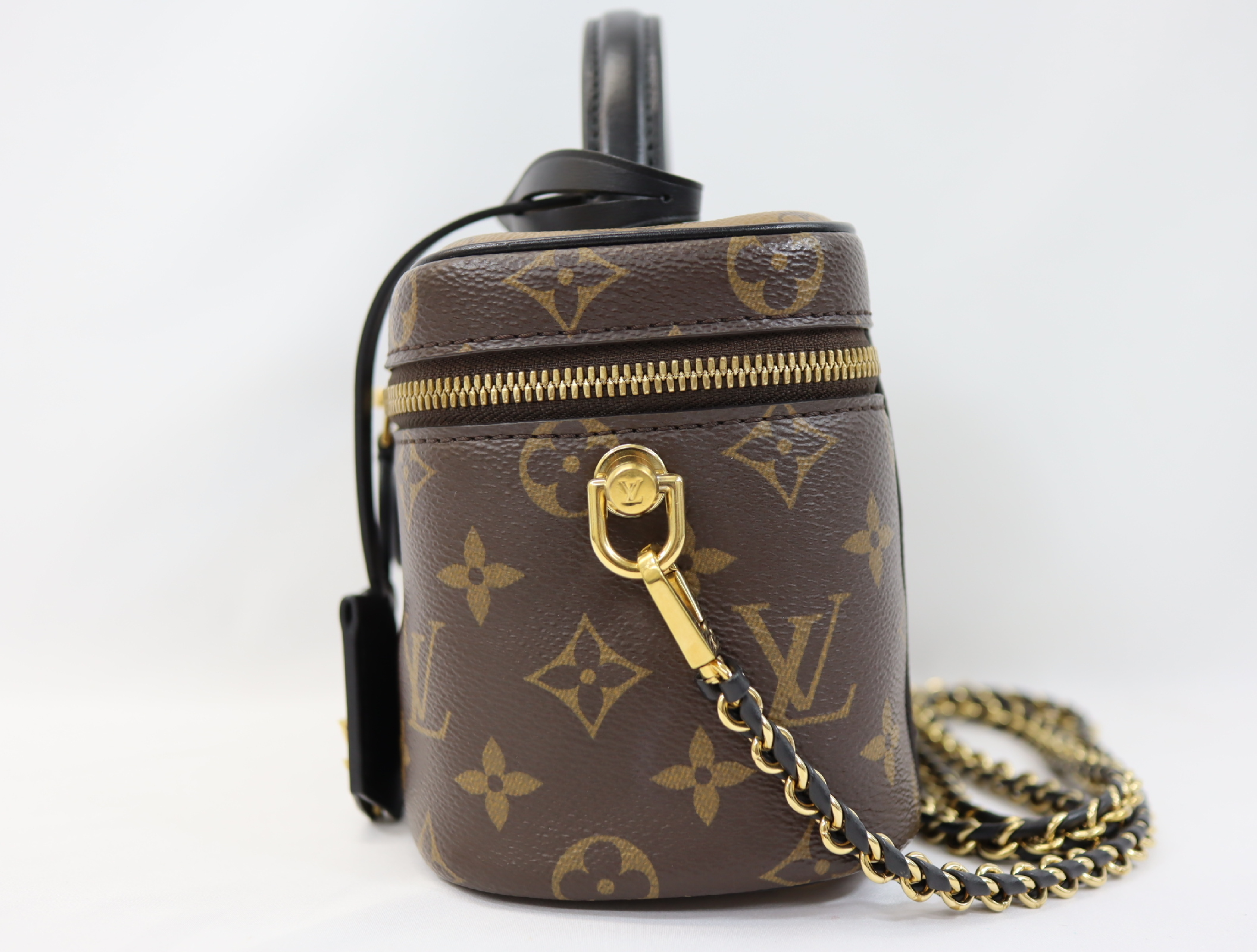 Monogram Reverse Vanity NV M45165 Brown RFID Reactive Shoulder Bag — view 3
