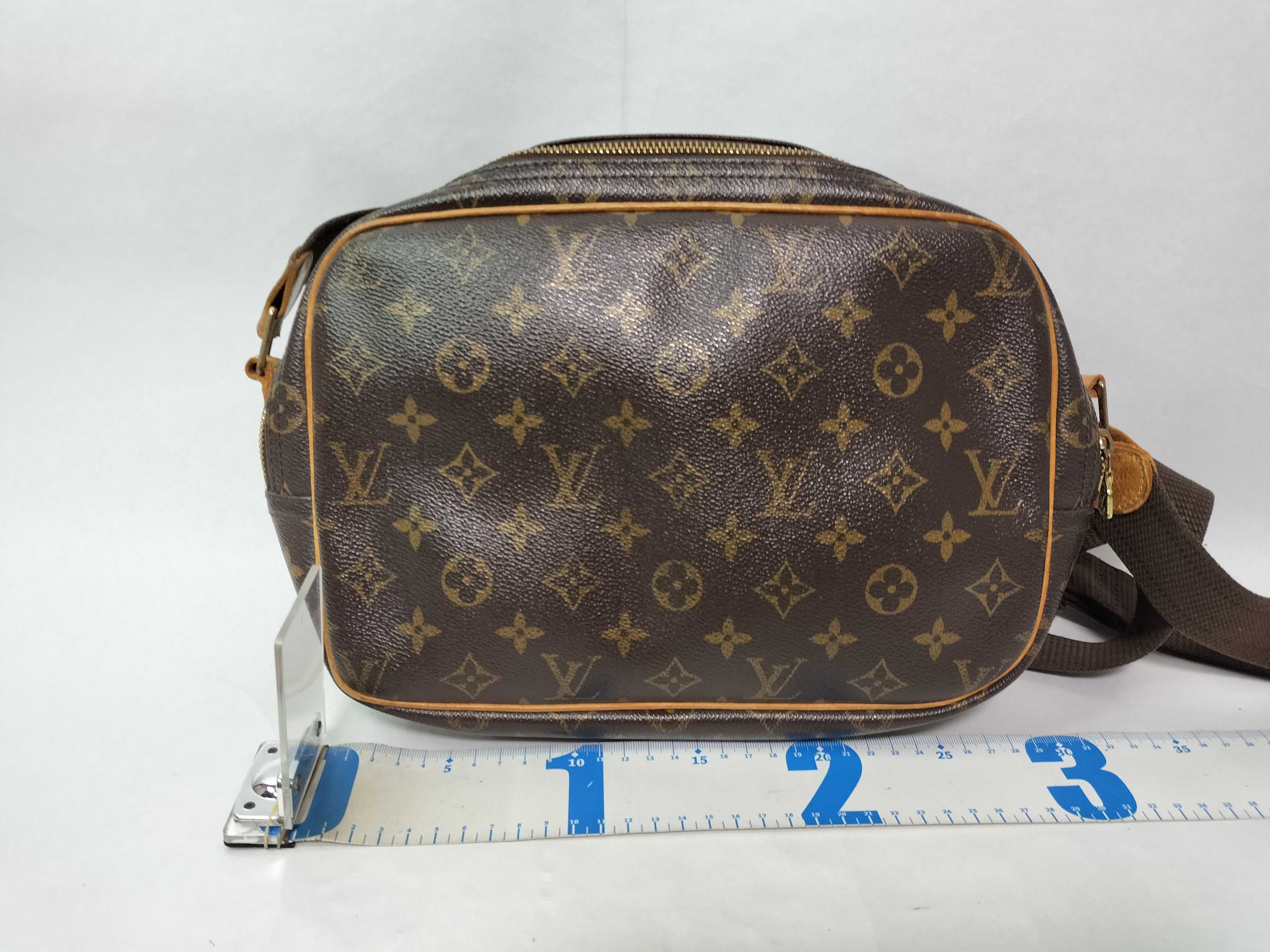 Monogram Louis Vuitton Monogram Reporter Shoulder Bag — view 2