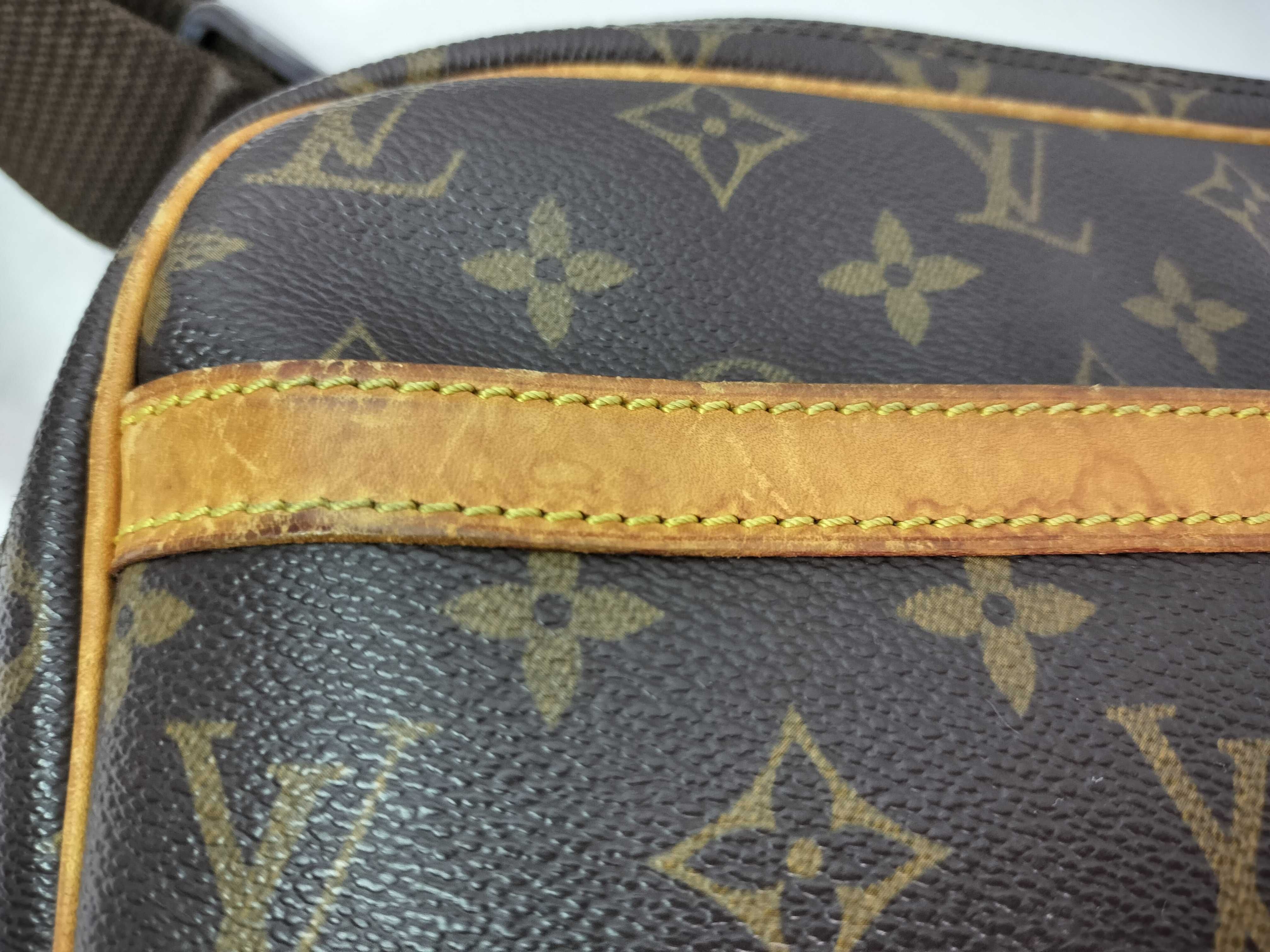 Monogram Louis Vuitton Monogram Reporter Shoulder Bag — view 11