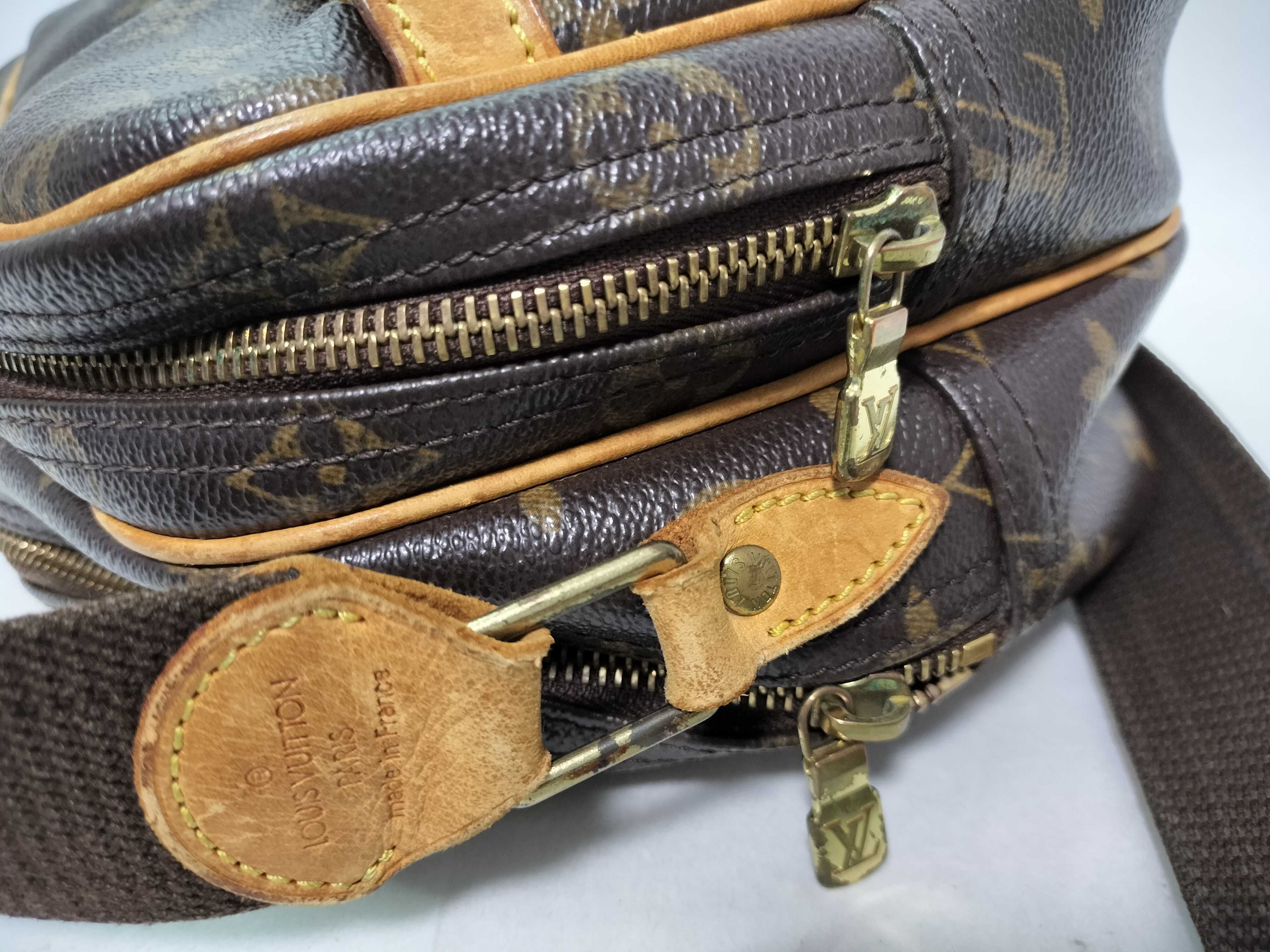 Monogram Louis Vuitton Monogram Reporter Shoulder Bag — view 13
