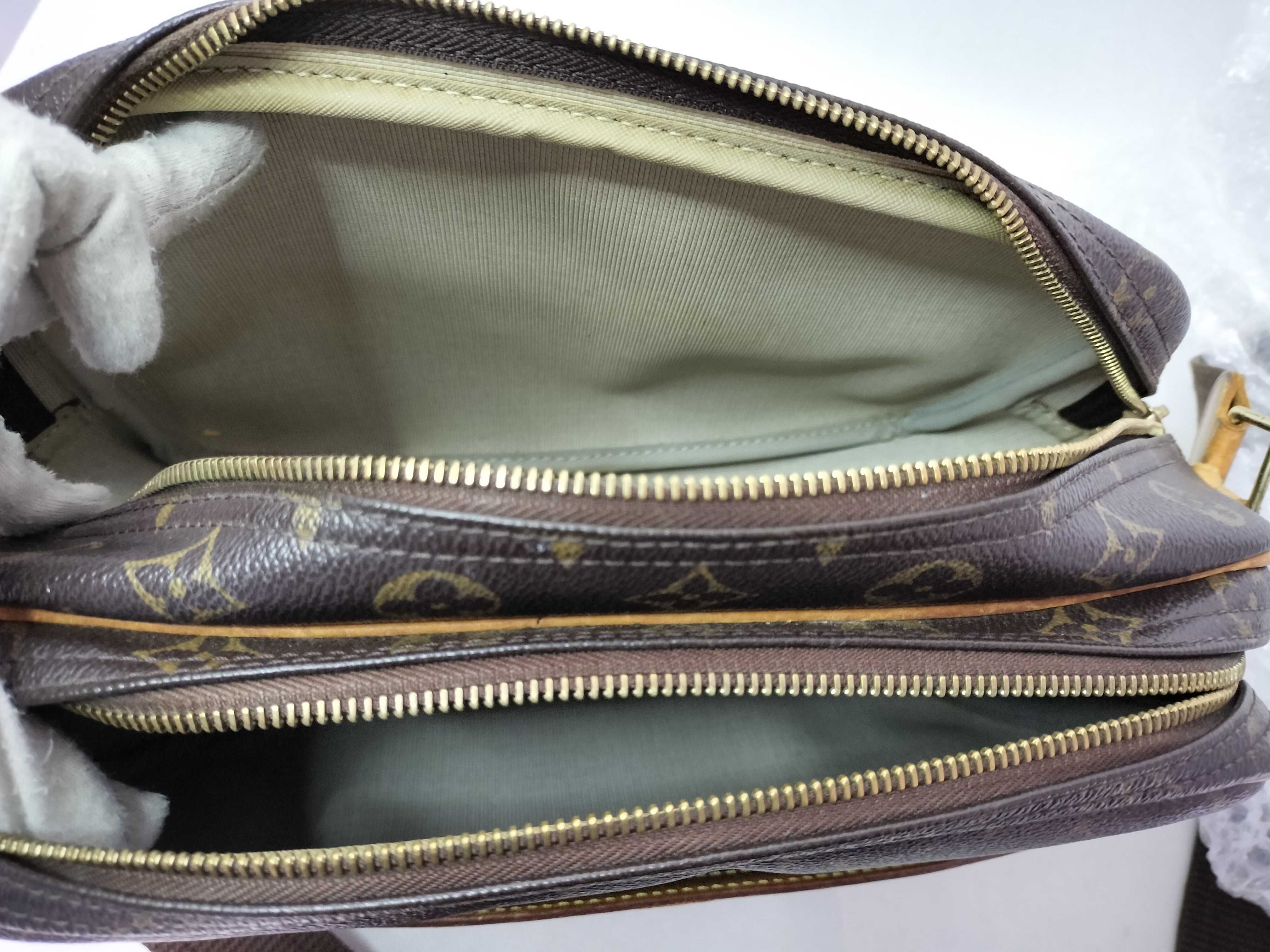 Monogram Louis Vuitton Monogram Reporter Shoulder Bag — view 15