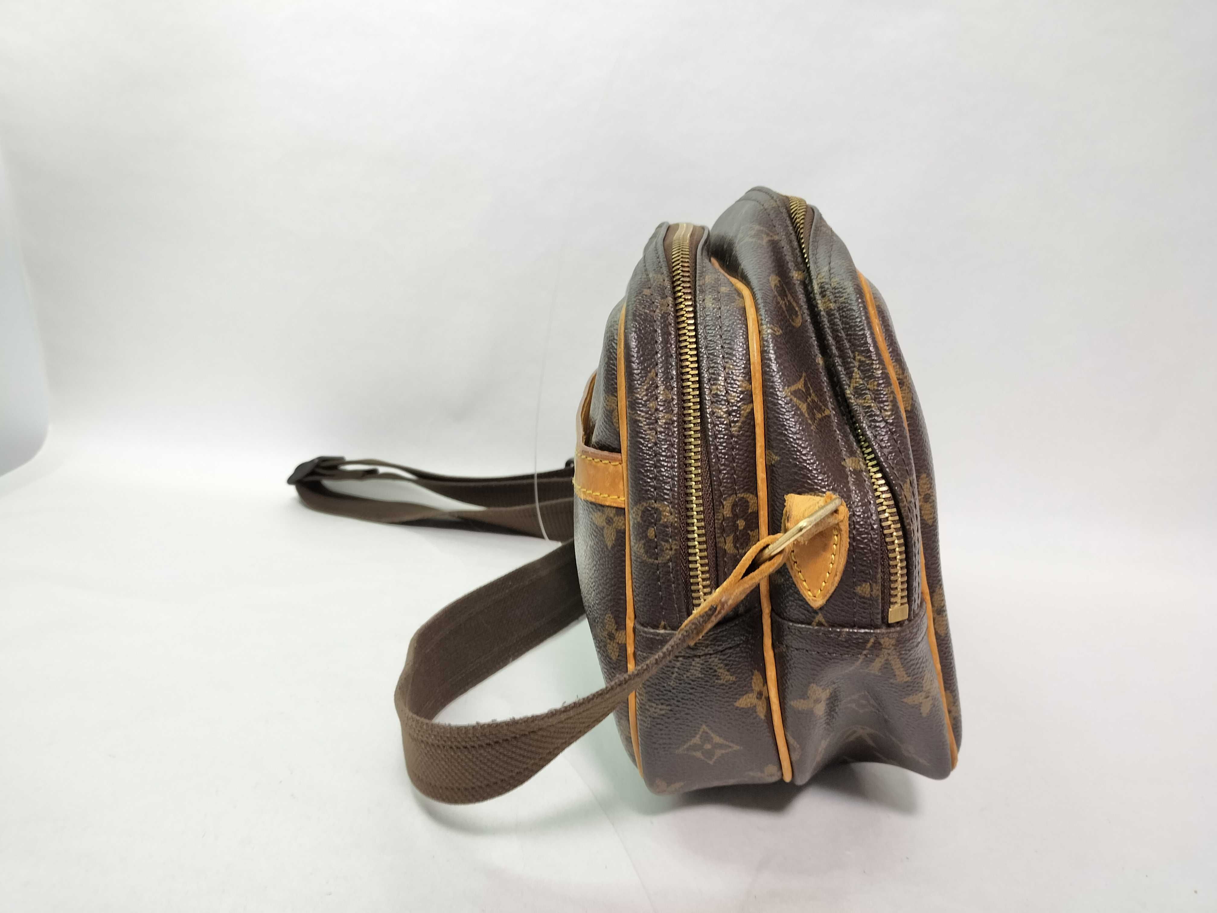 Monogram Louis Vuitton Monogram Reporter Shoulder Bag — view 4