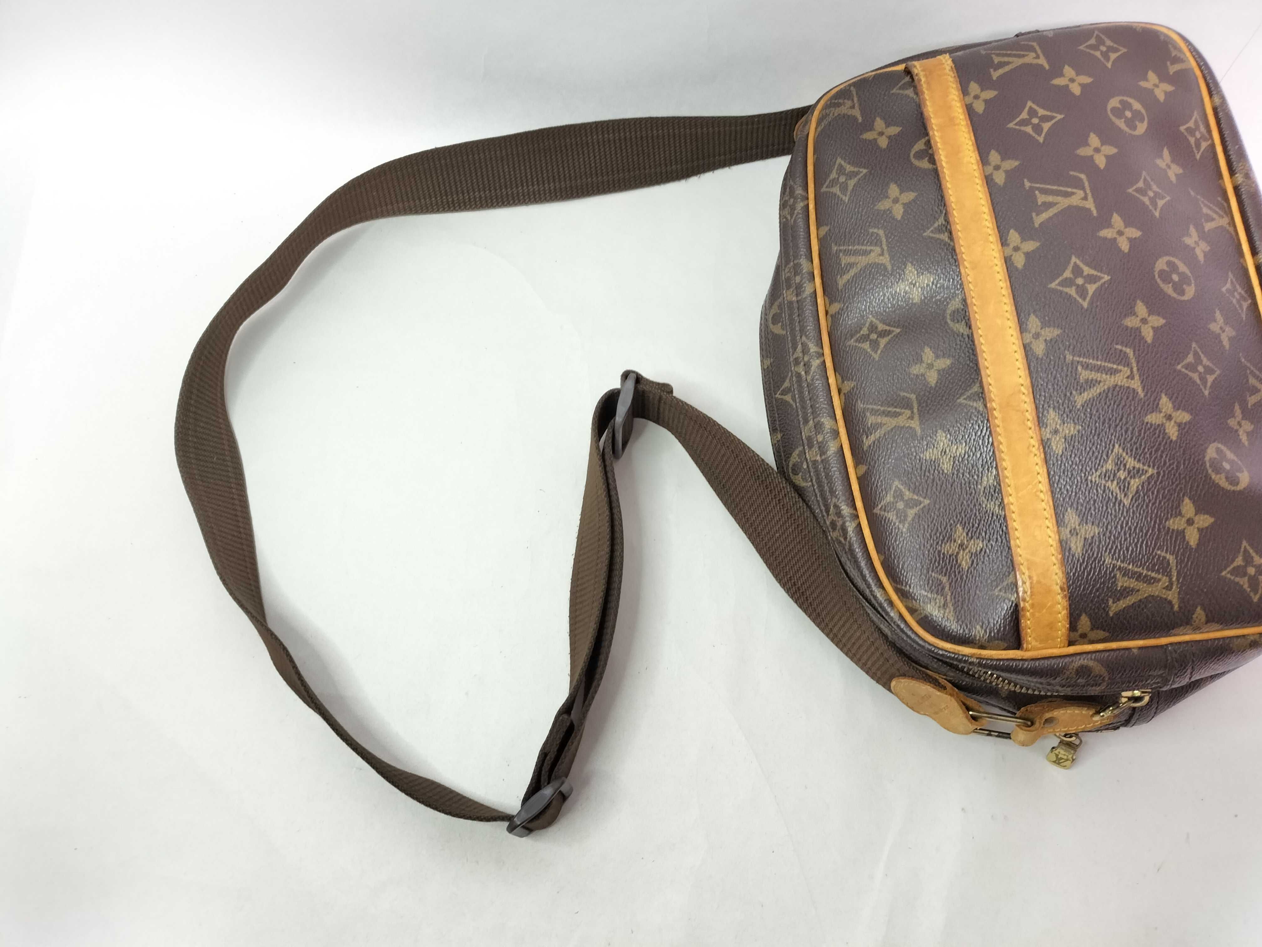 Monogram Louis Vuitton Monogram Reporter Shoulder Bag — view 5