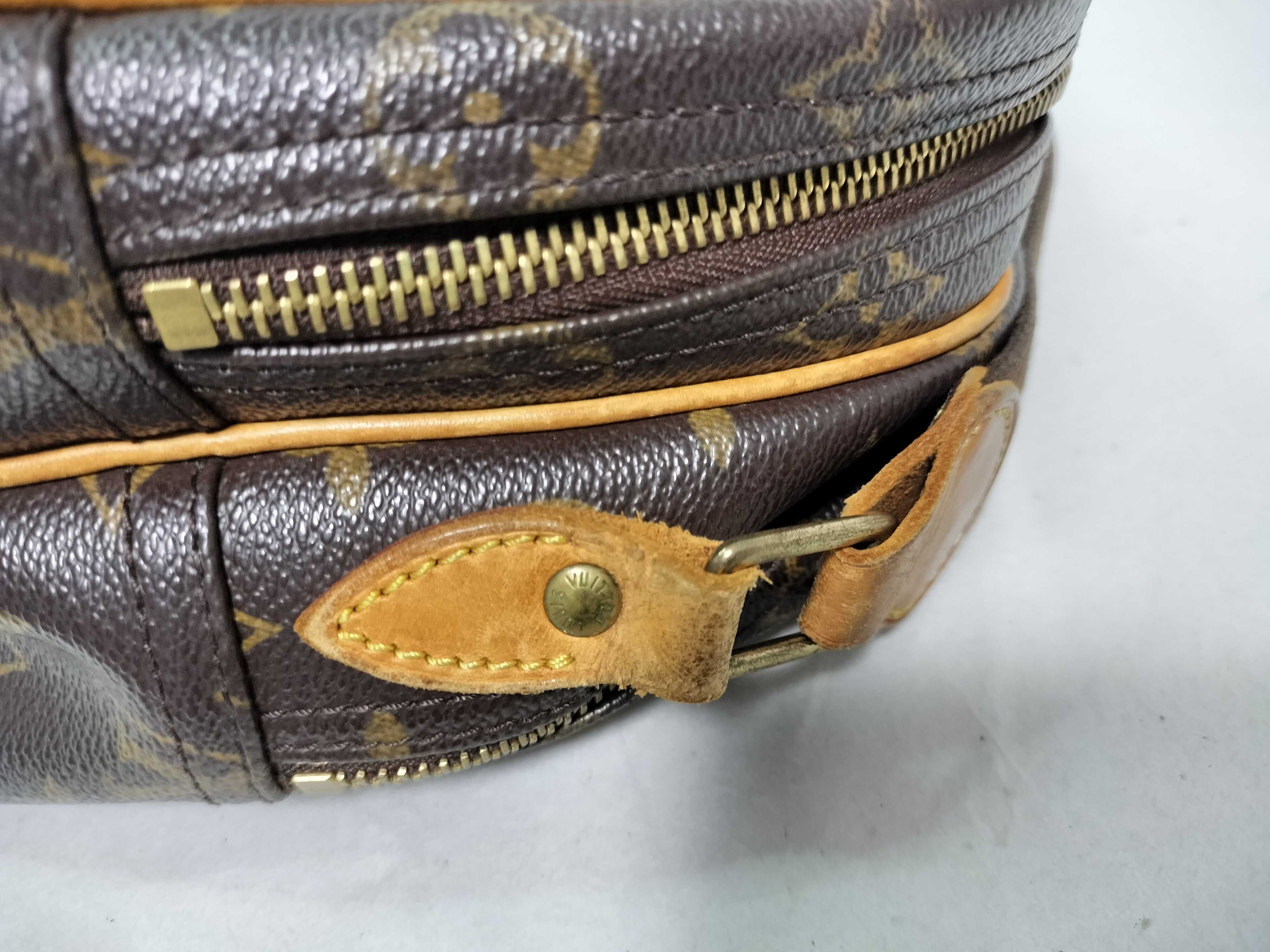 Monogram Louis Vuitton Monogram Reporter Shoulder Bag — view 8
