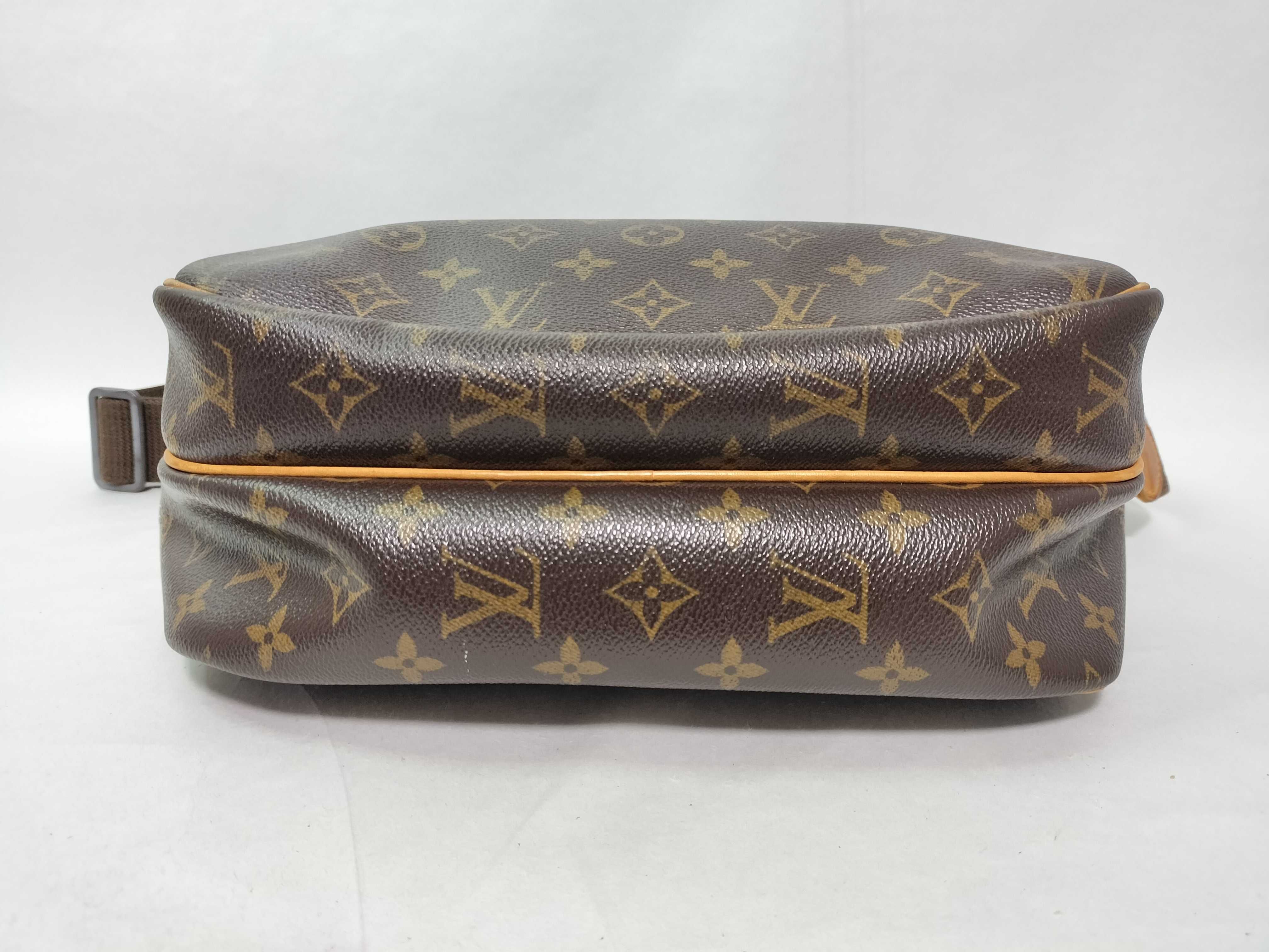 Monogram Louis Vuitton Monogram Reporter Shoulder Bag — view 9