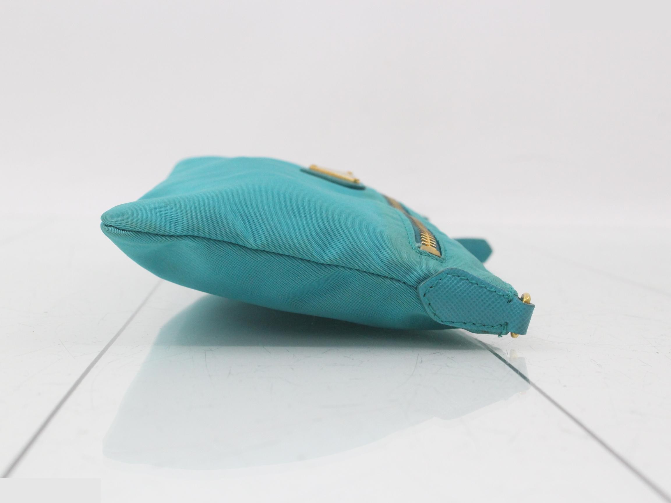 turquoise blue shoulder bag, size 42 — view 3