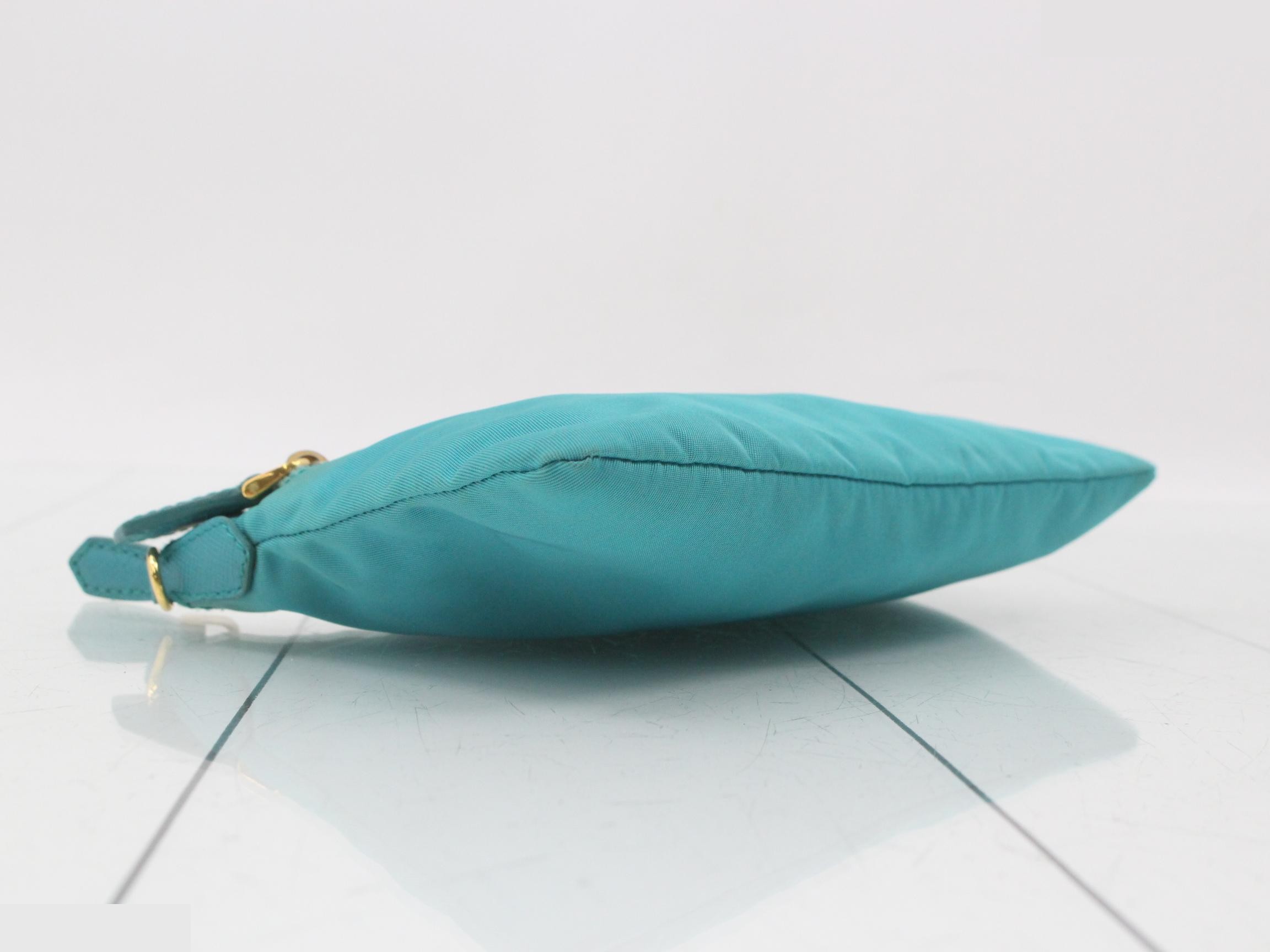 turquoise blue shoulder bag, size 42 — view 5