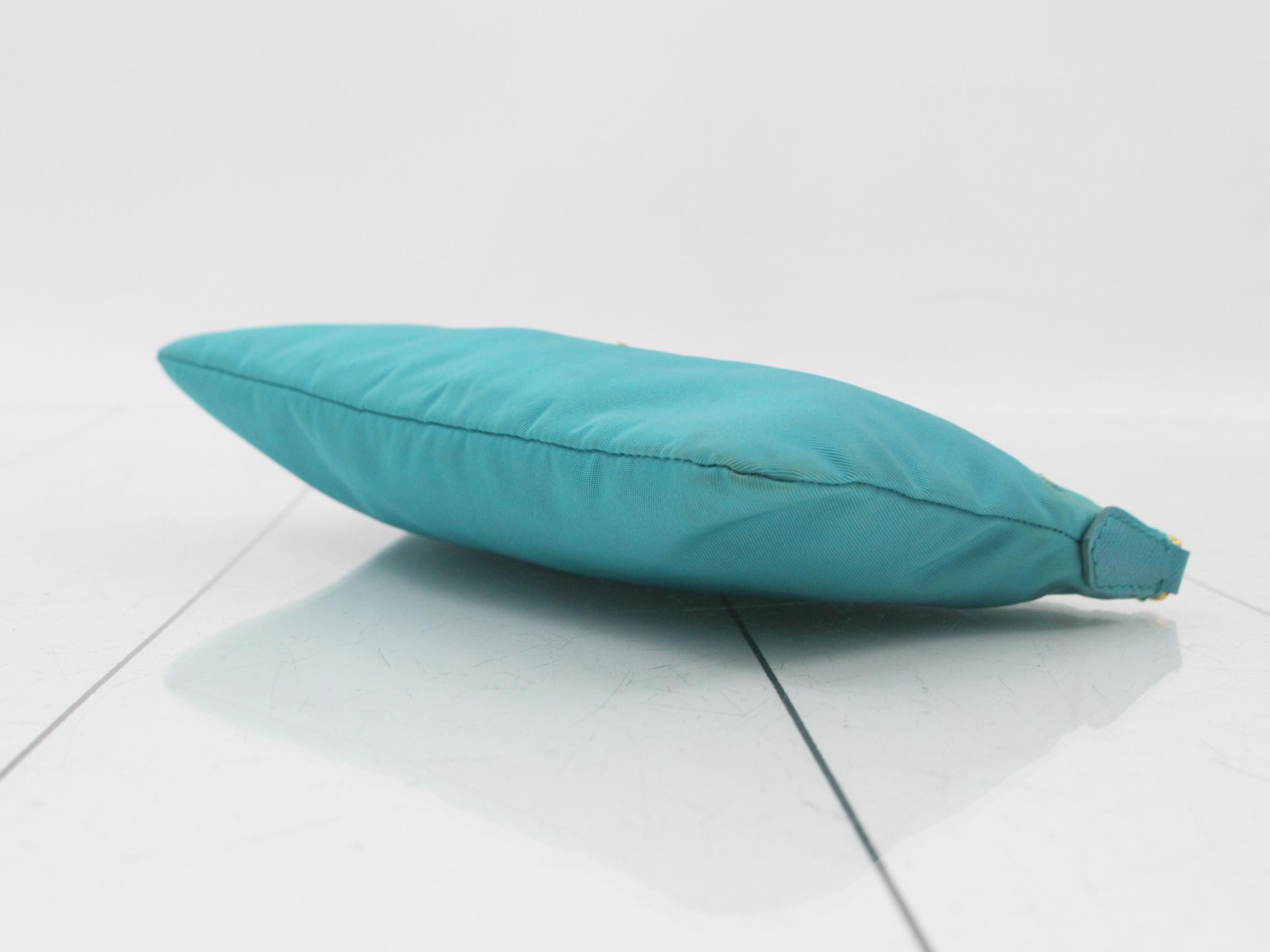 turquoise blue shoulder bag, size 42 — view 6