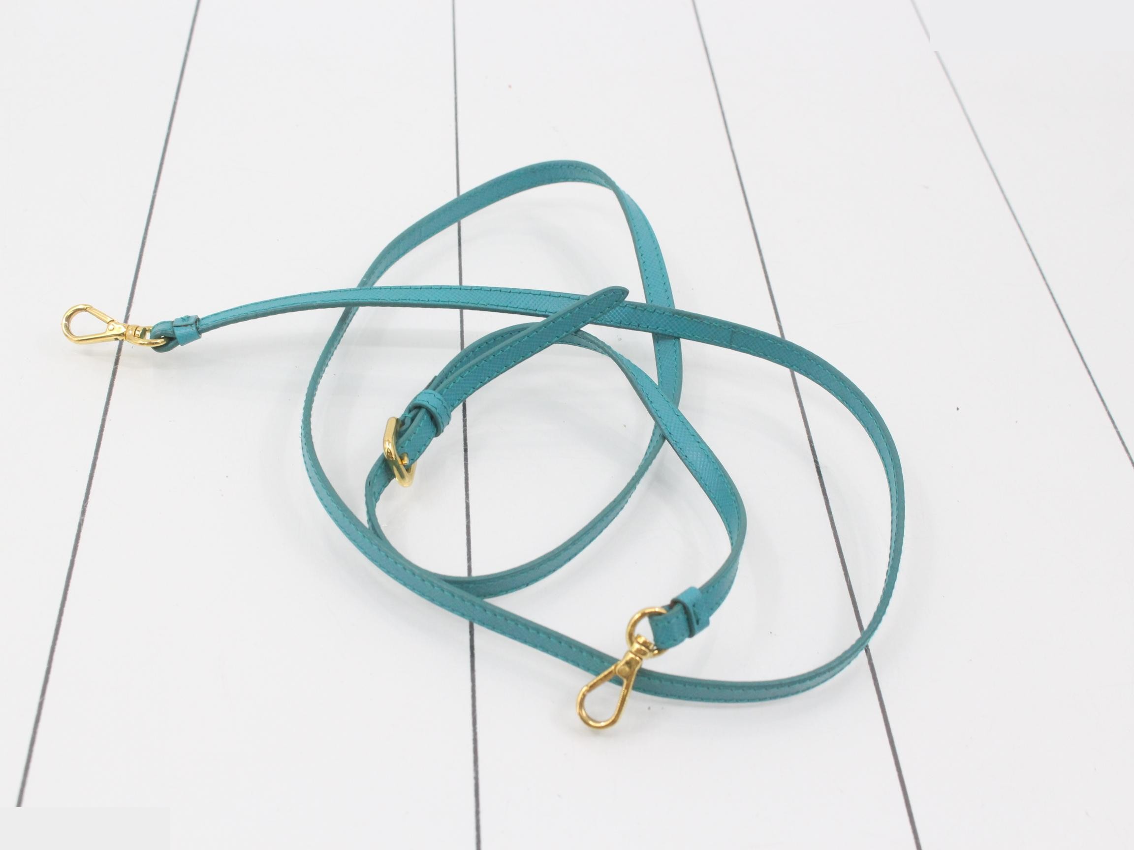 turquoise blue shoulder bag, size 42 — view 7