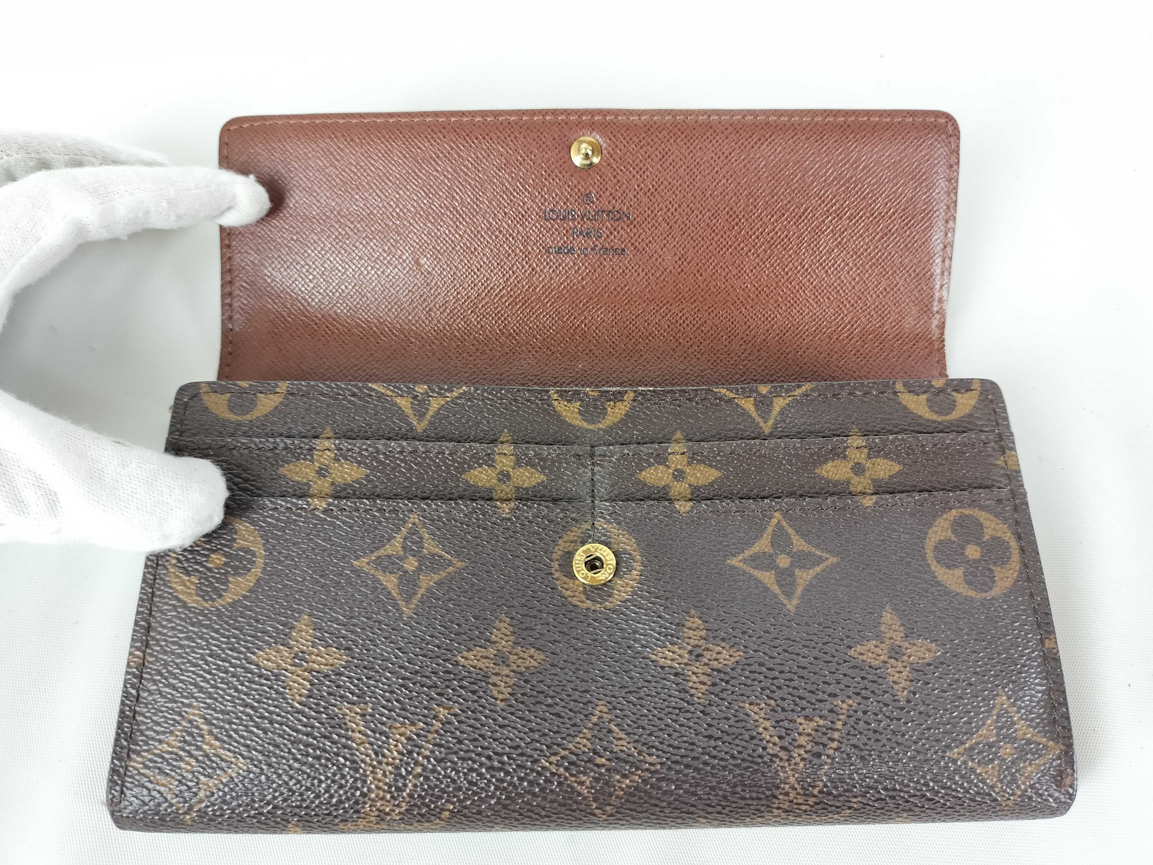 Monogram Portefeuille Sarah Wallet — view 6