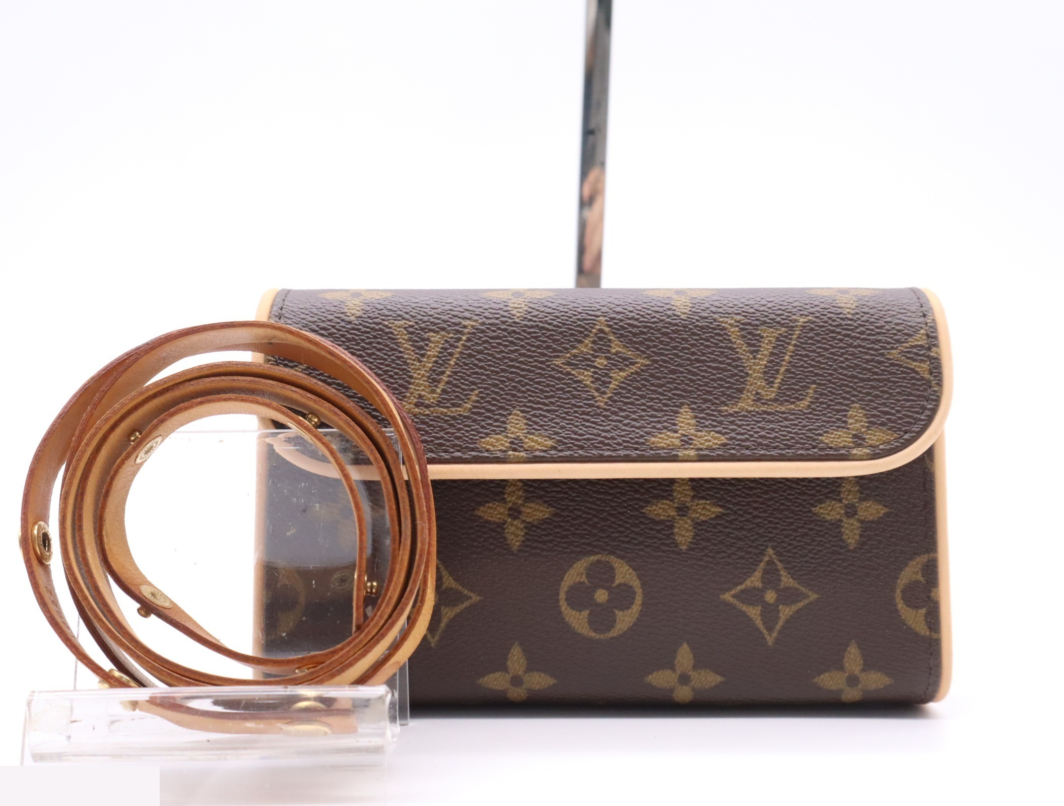 Florentine Pochette with Shoulder Strap