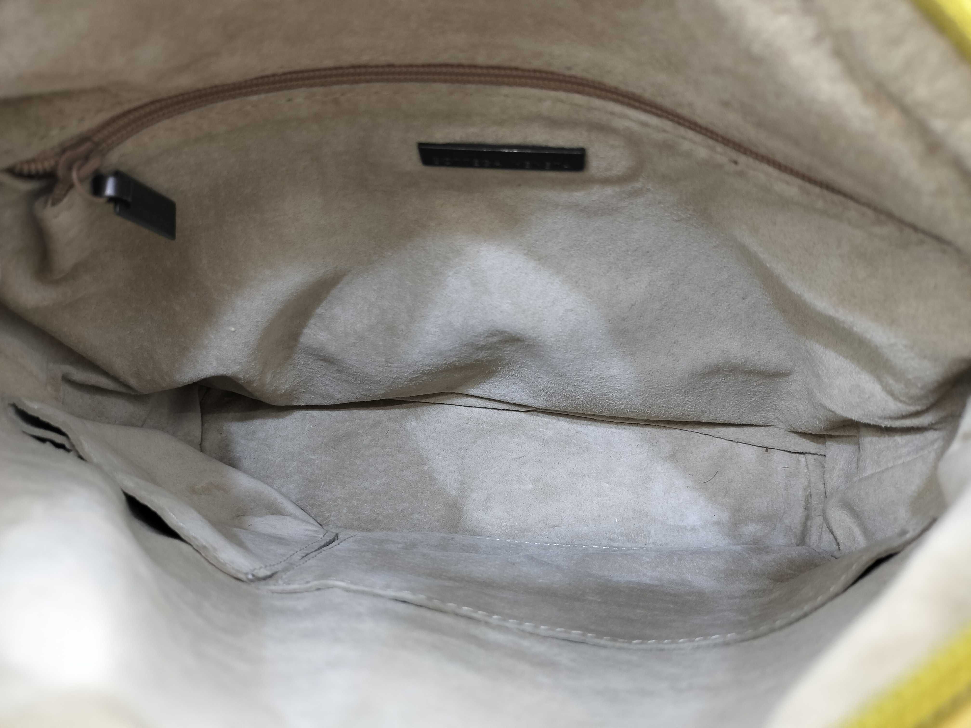 Intrecciato One Shoulder Bag Yellow — view 11
