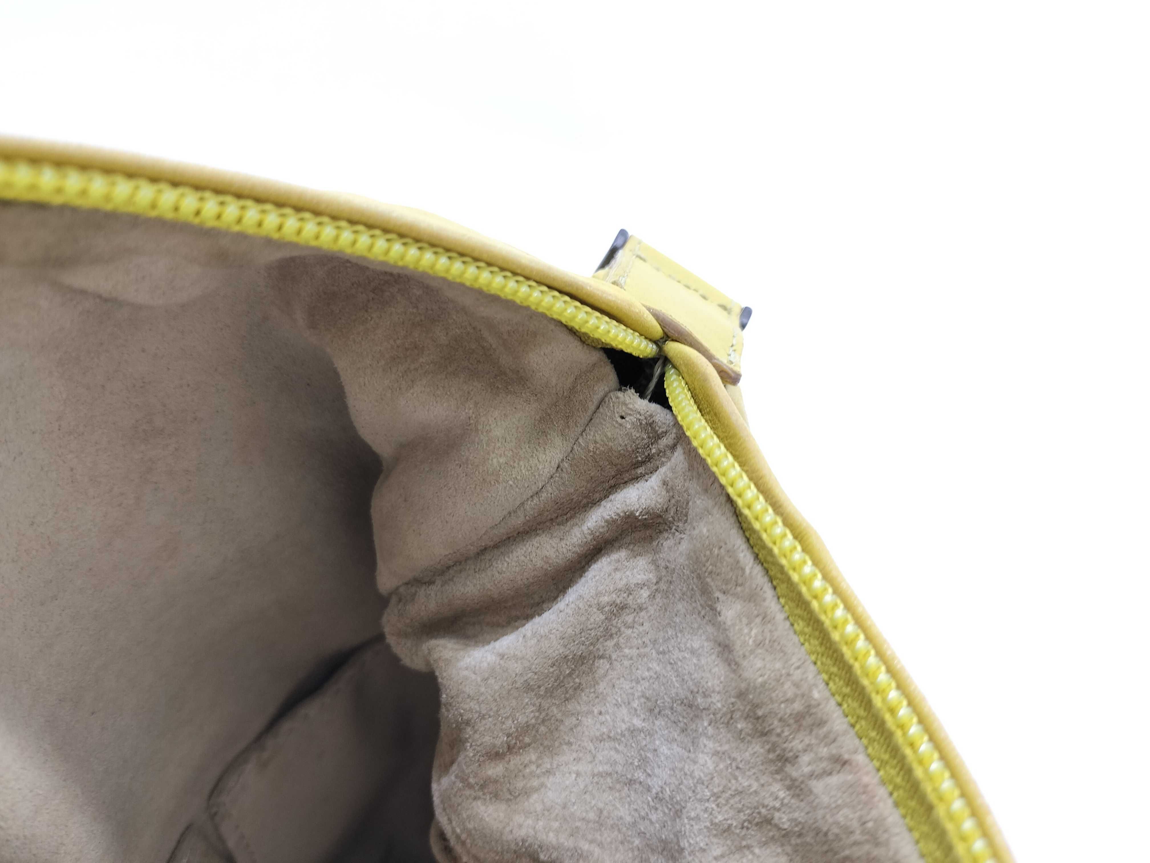 Intrecciato One Shoulder Bag Yellow — view 12