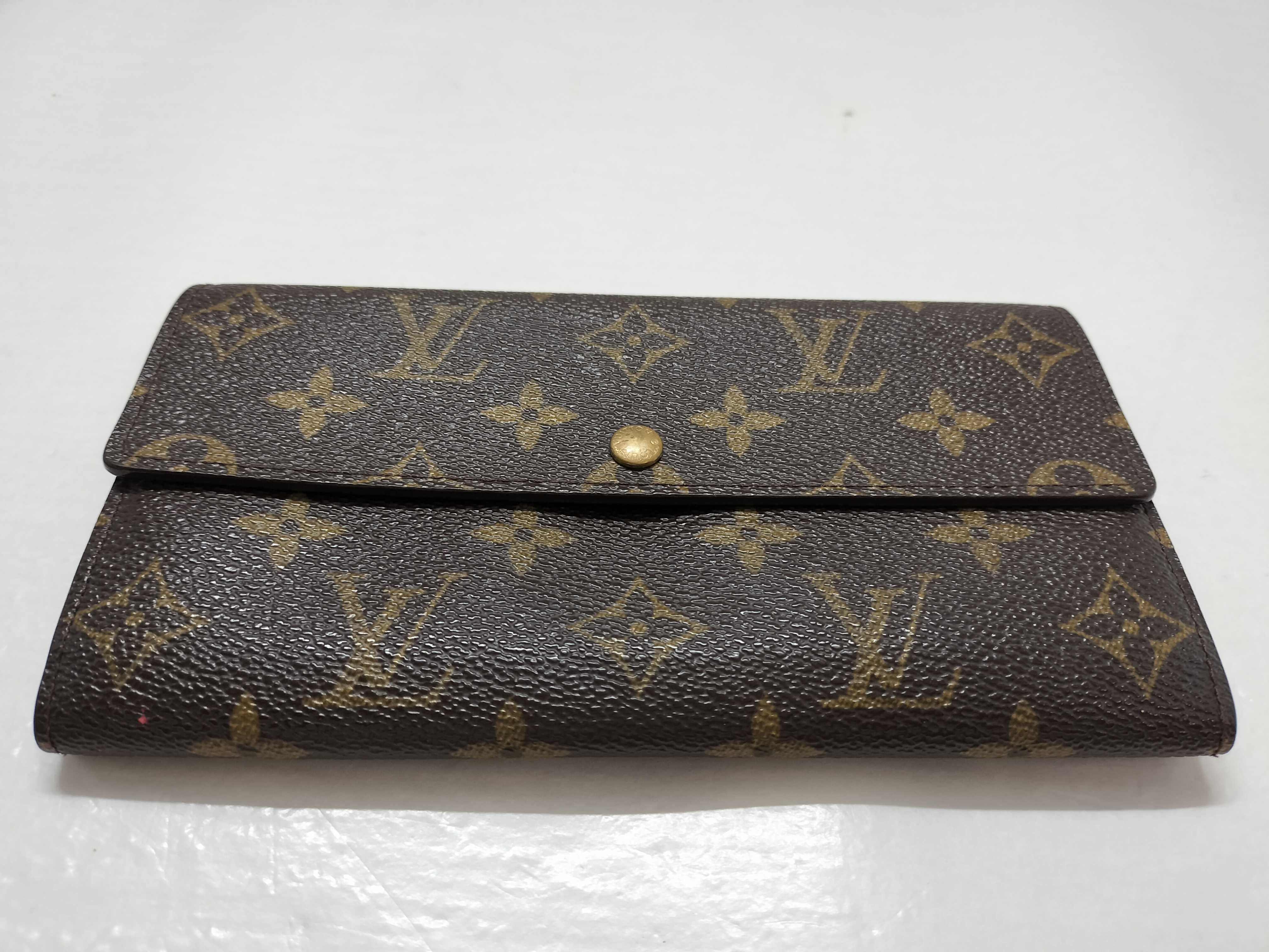 Monogram Louis Vuitton Monogram Portefeuille Sarah M61734 MI0095 Wallet — view 4