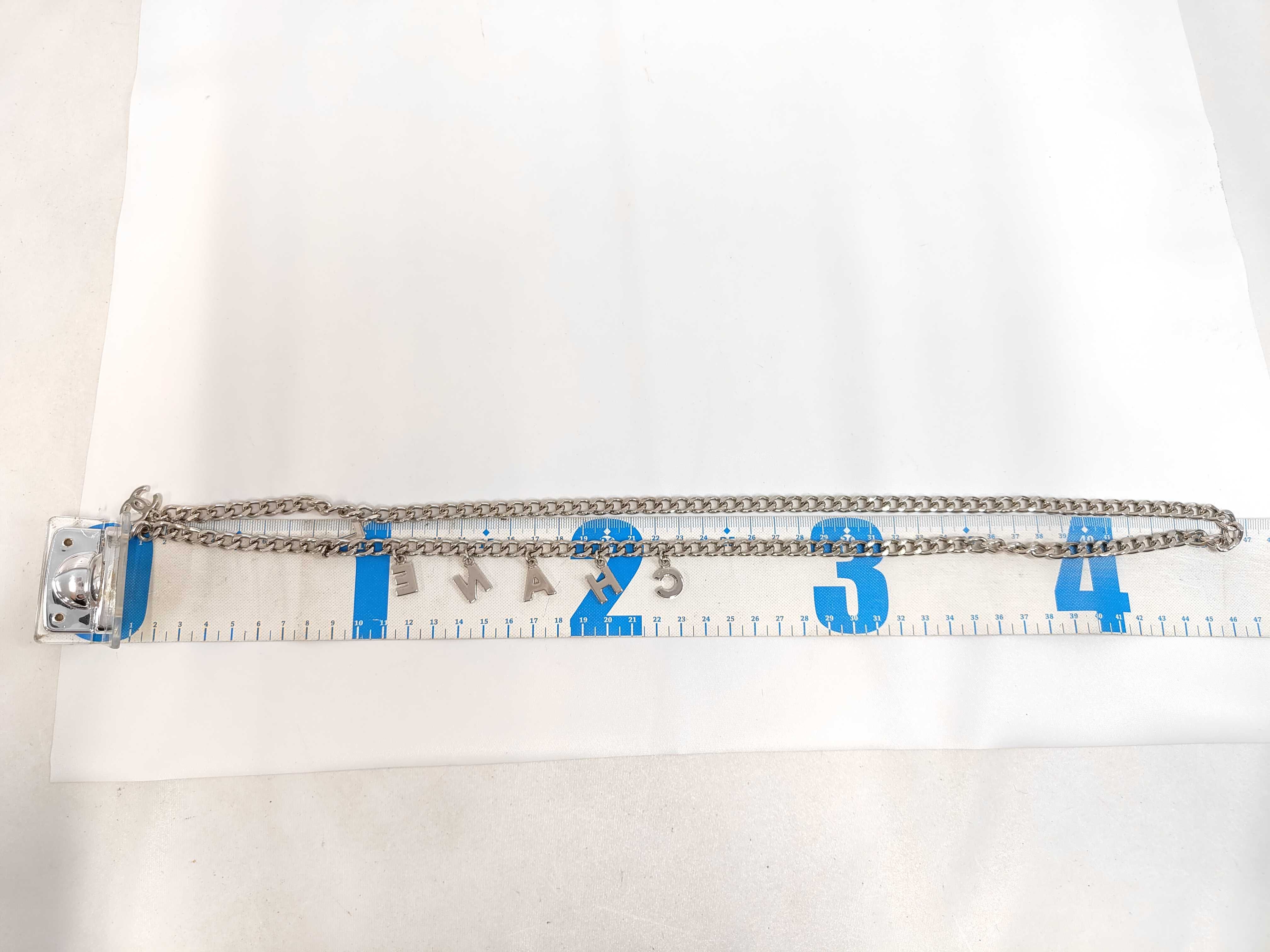 05 V Coco Mark Chain Belt — view 4