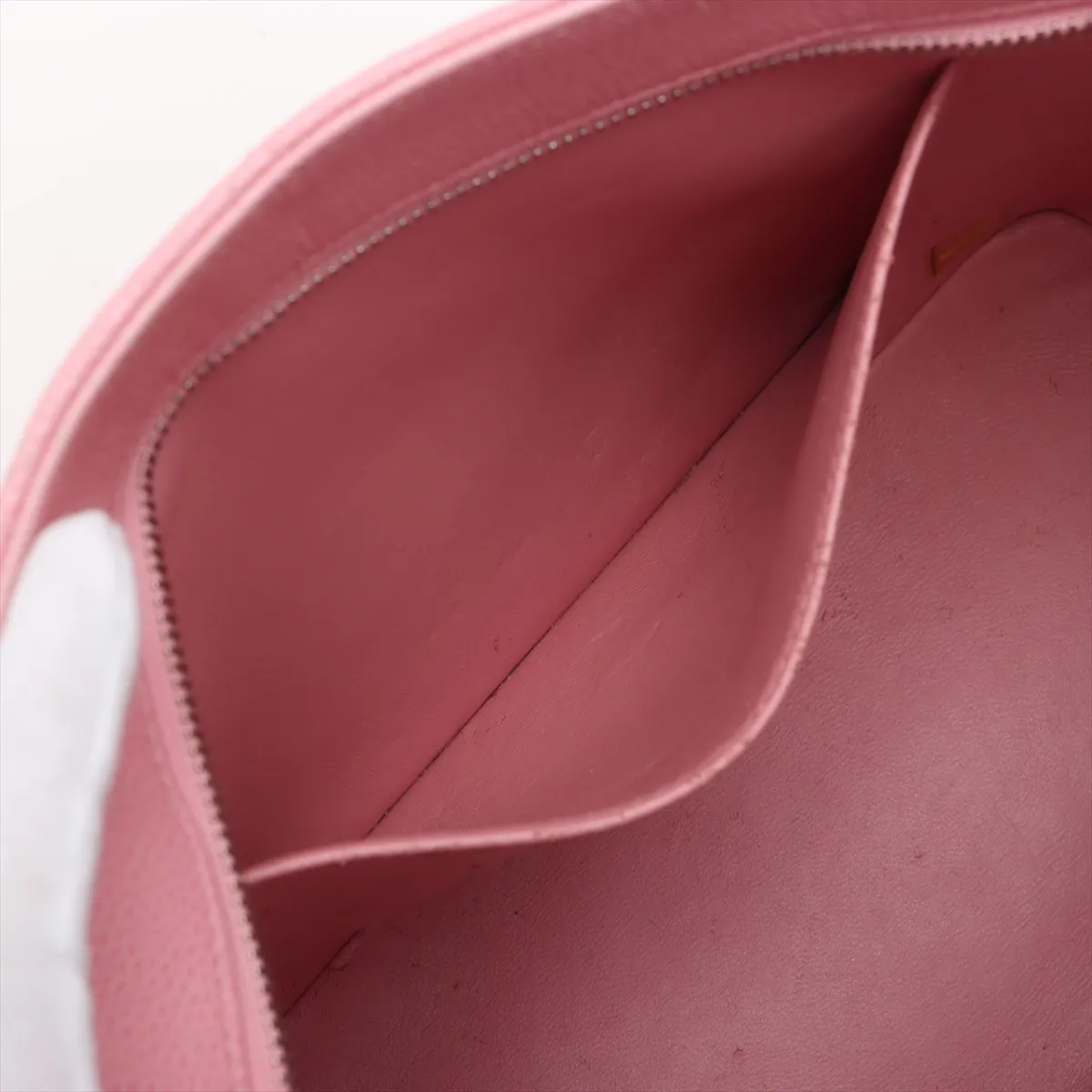 reprint caviar skin tote bag pink gold silver hardware 10049782 10s — view 8