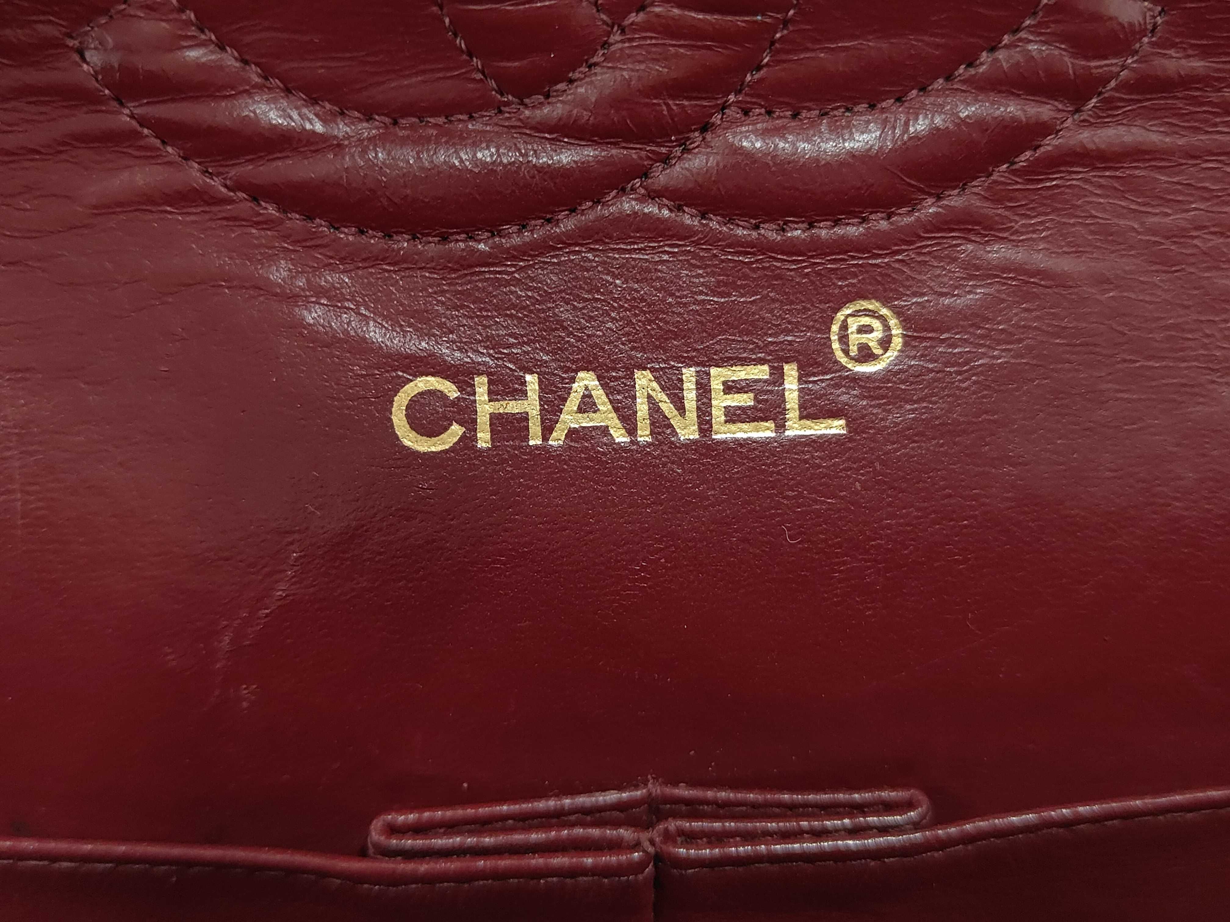 Matelassé Lambskin Double Flap Double Chain Shoulder Bag — view 12