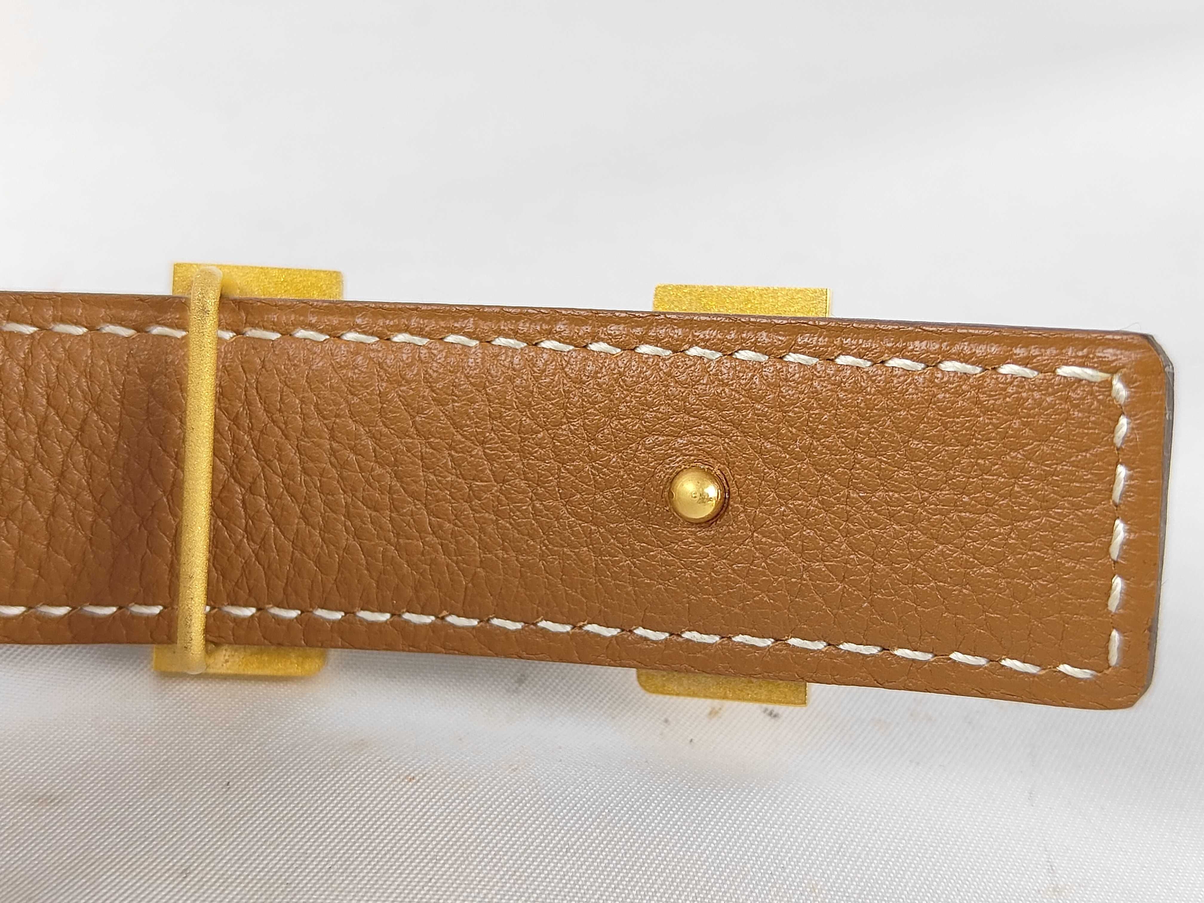 H-belt / Leather / Black Belt — view 4