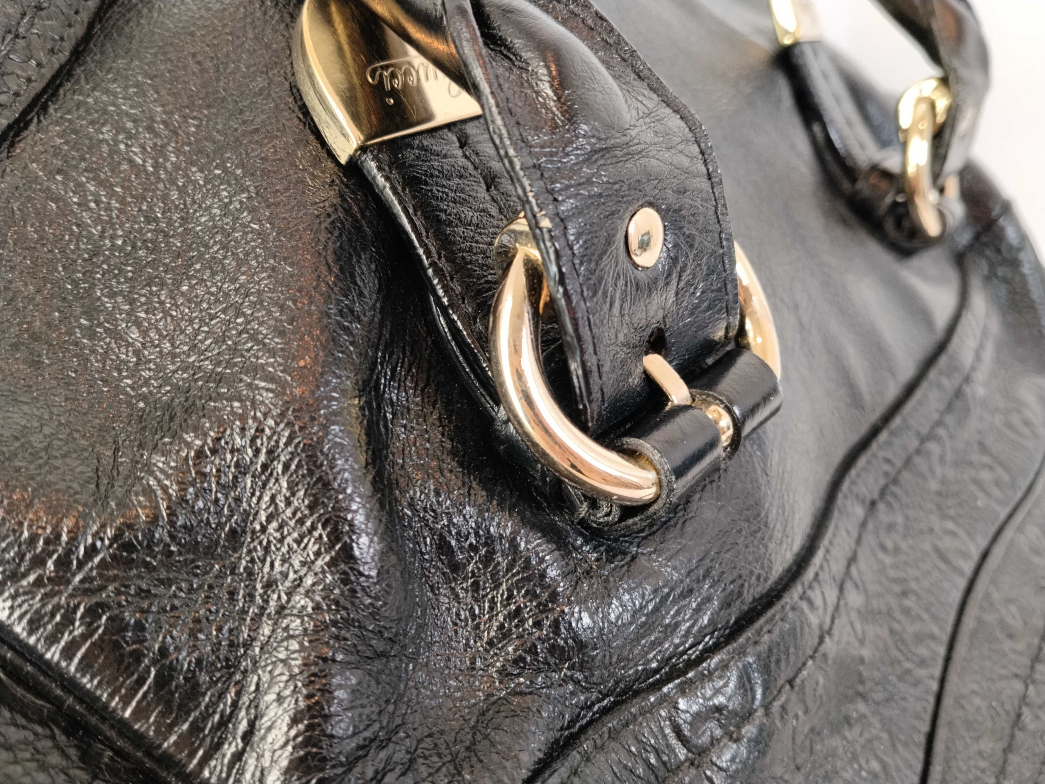 Guccissima 181507 Handbag BLACK Guccissima Leather Bowling Bag Handbag — view 6