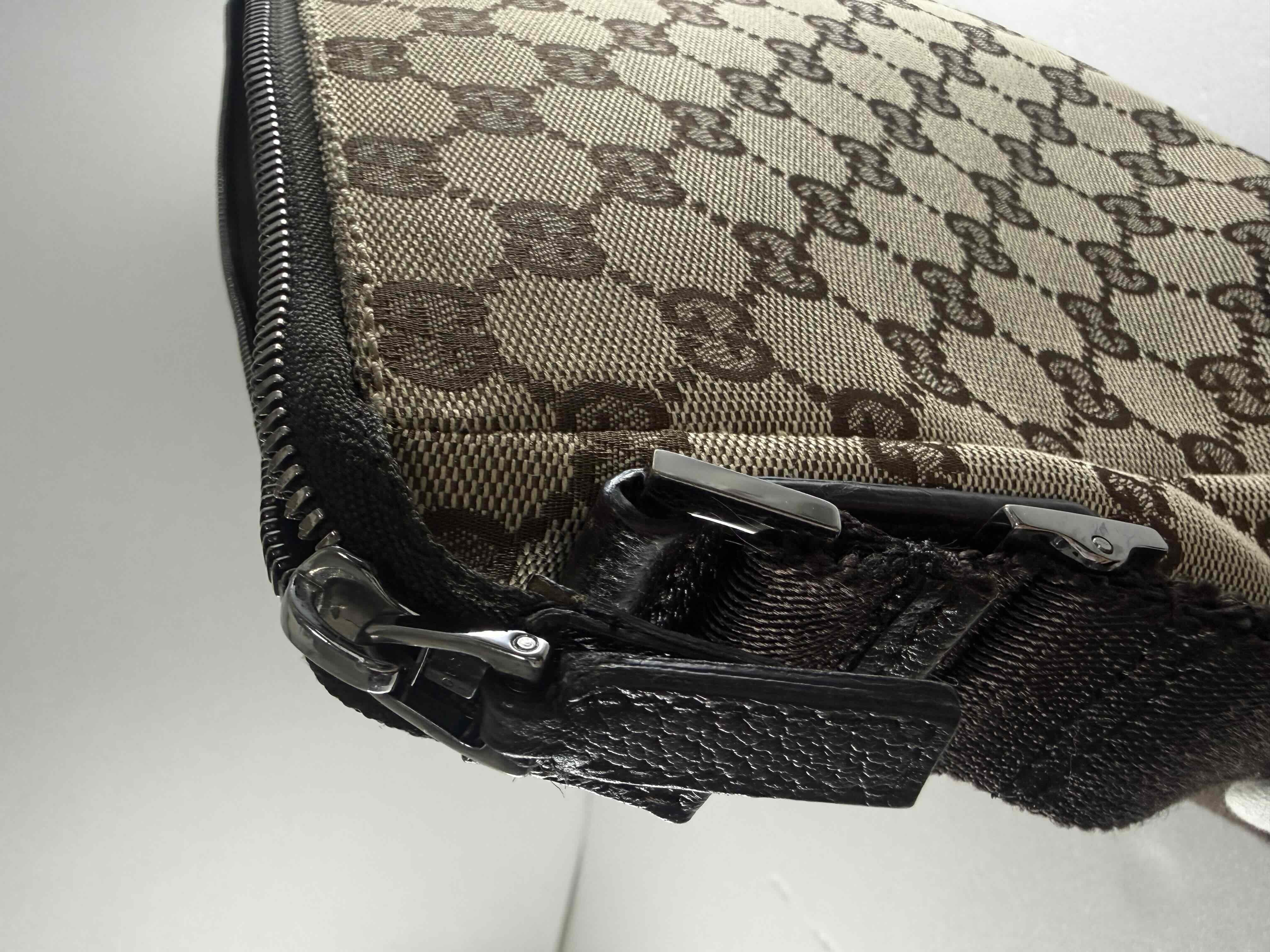 GG Canvas Shoulder Bag, Brown Shoulder Bag — view 6