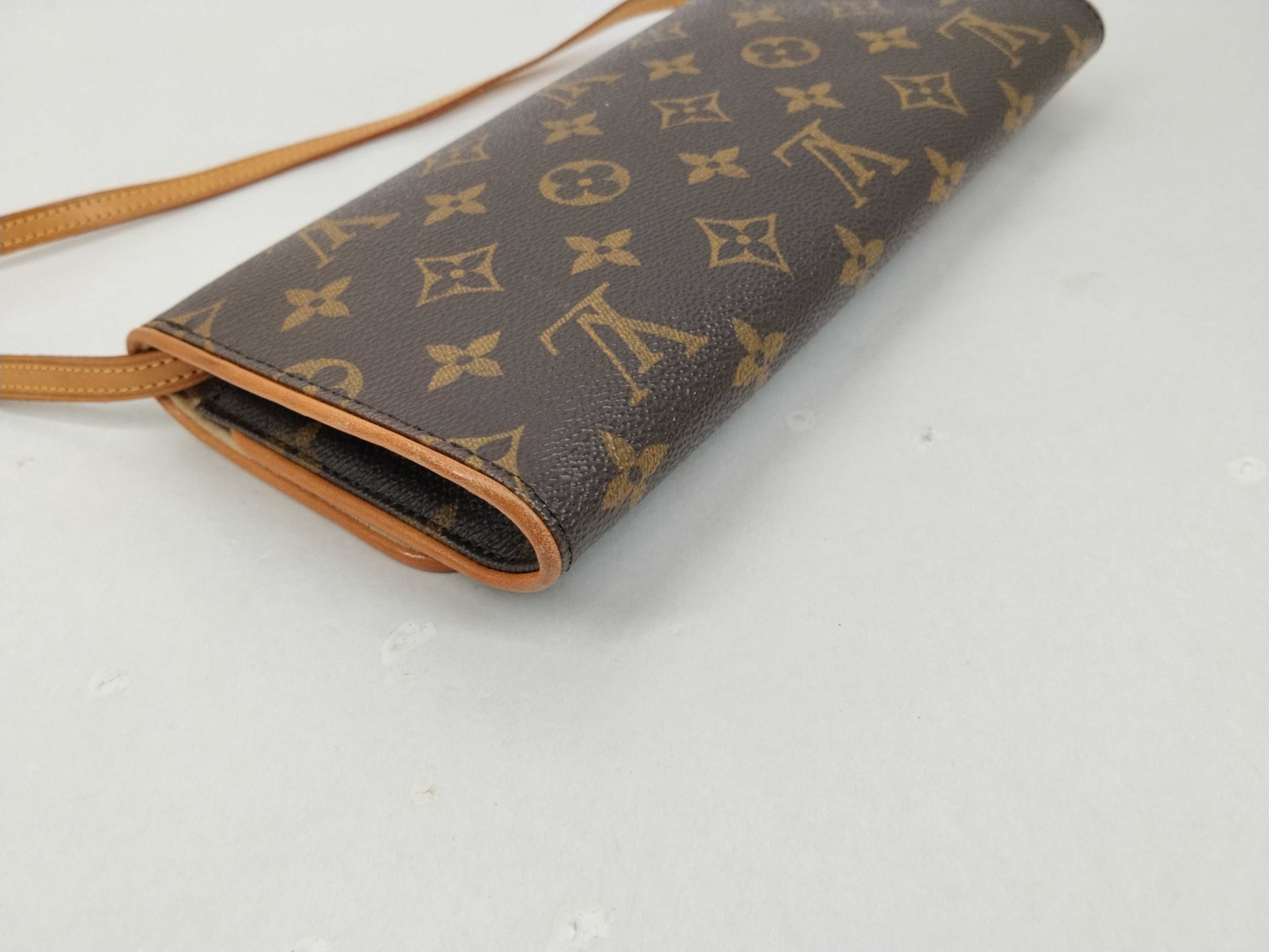 Monogram Pochette Twin Envelope Pouch Shoulder Bag — view 4