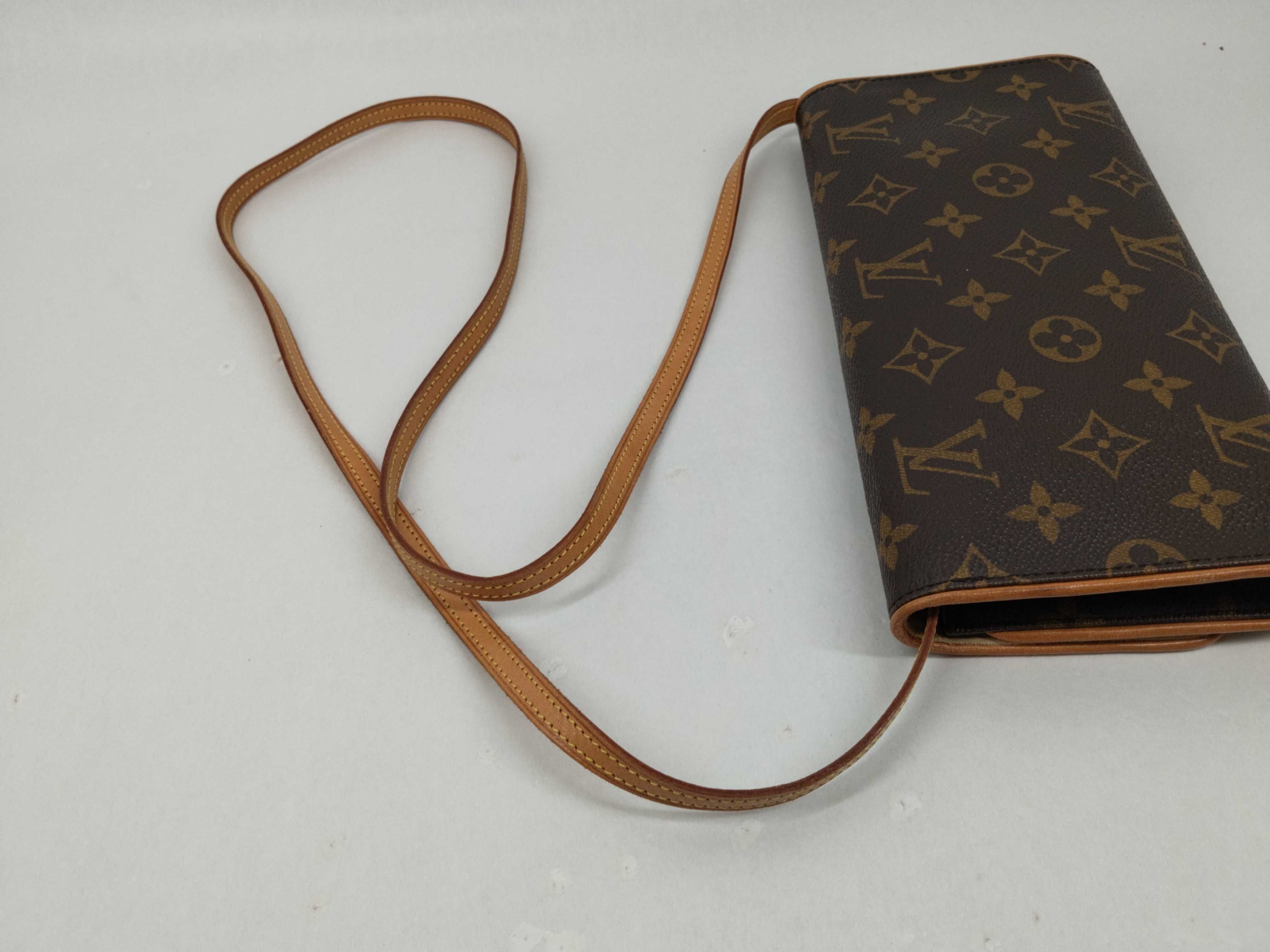 Monogram Pochette Twin Envelope Pouch Shoulder Bag — view 6