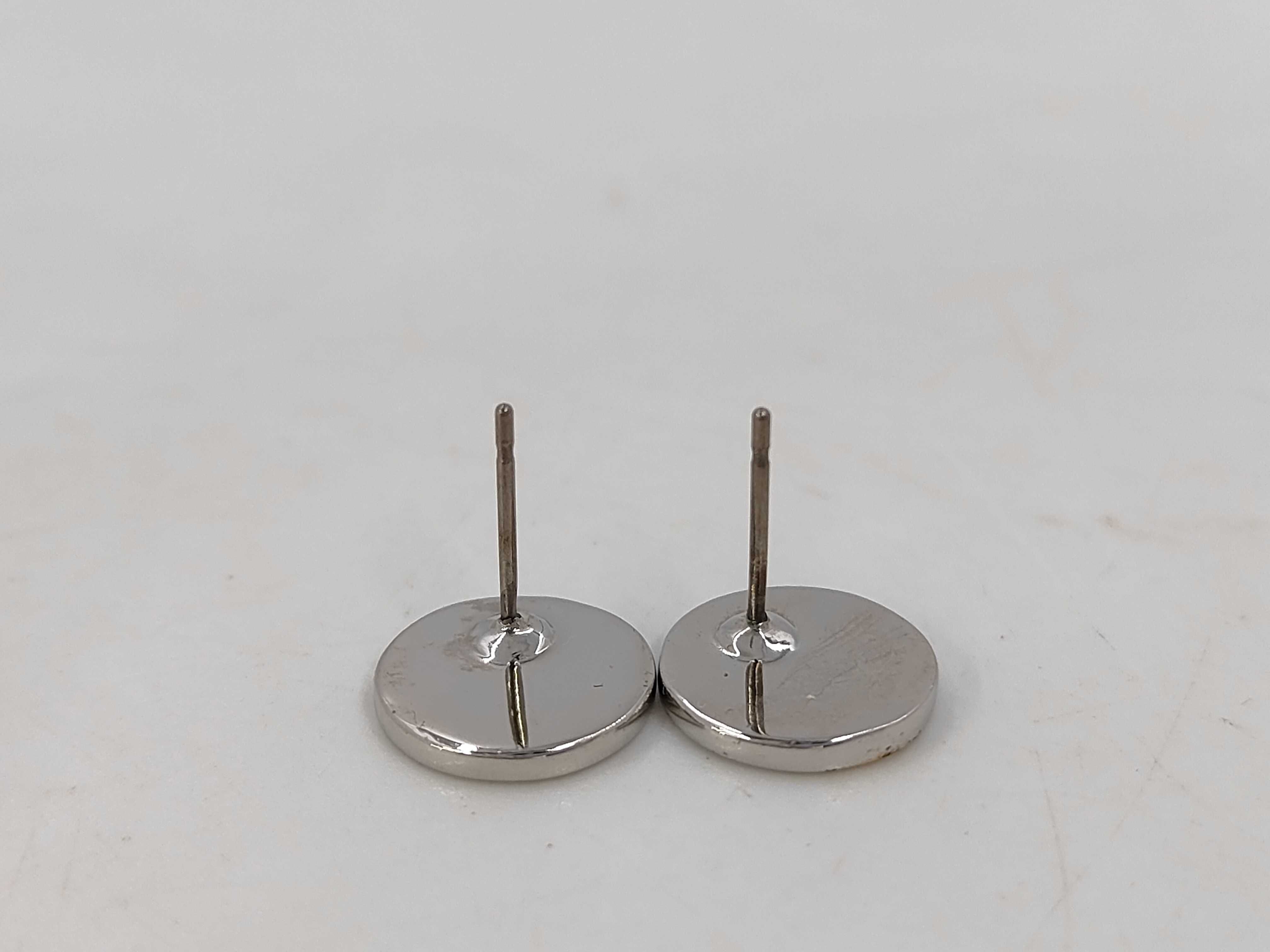 CD logo earrings — view 3
