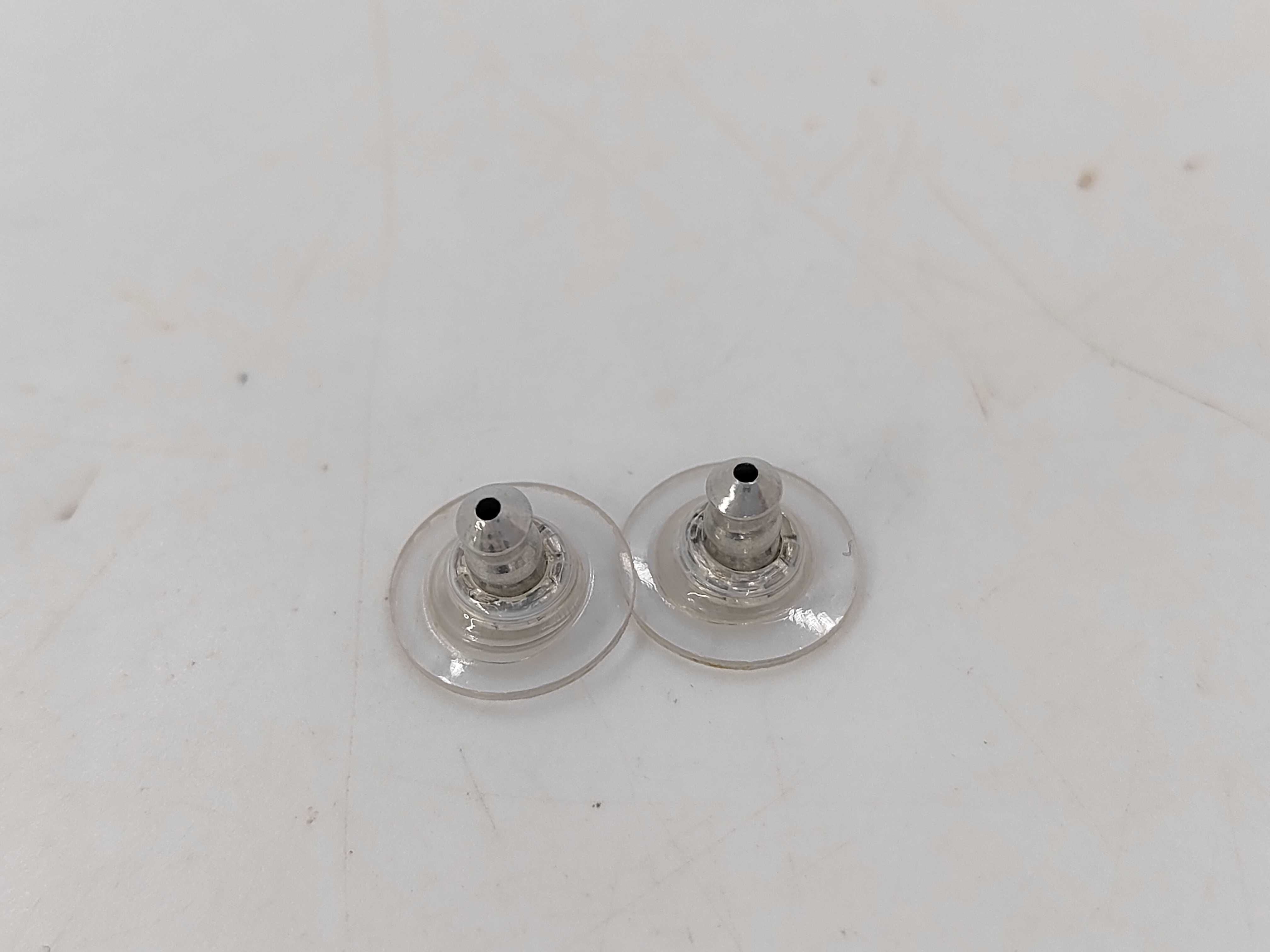 CD logo earrings — view 4