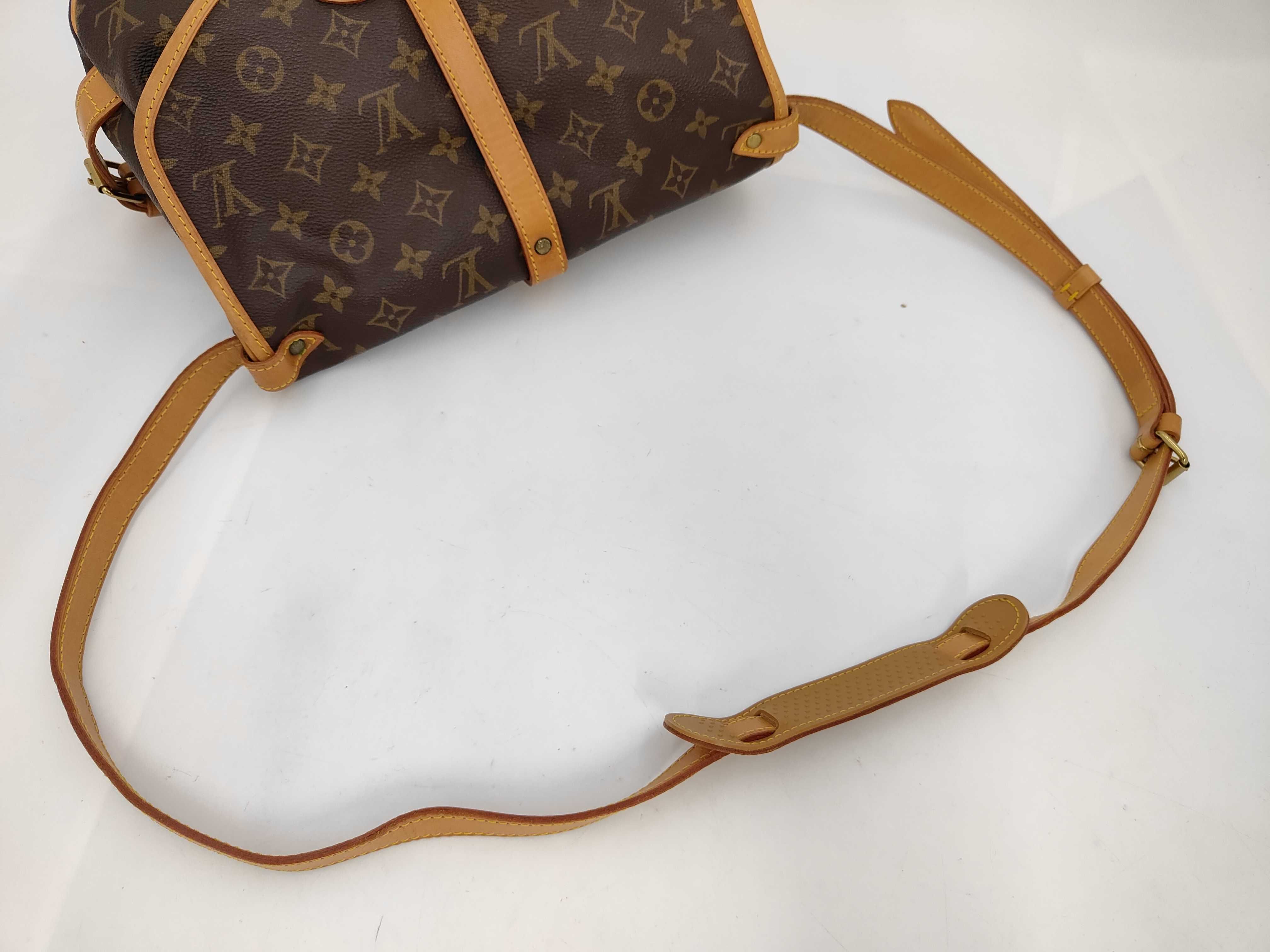 Monogram Saumur Shoulder Bag — view 3