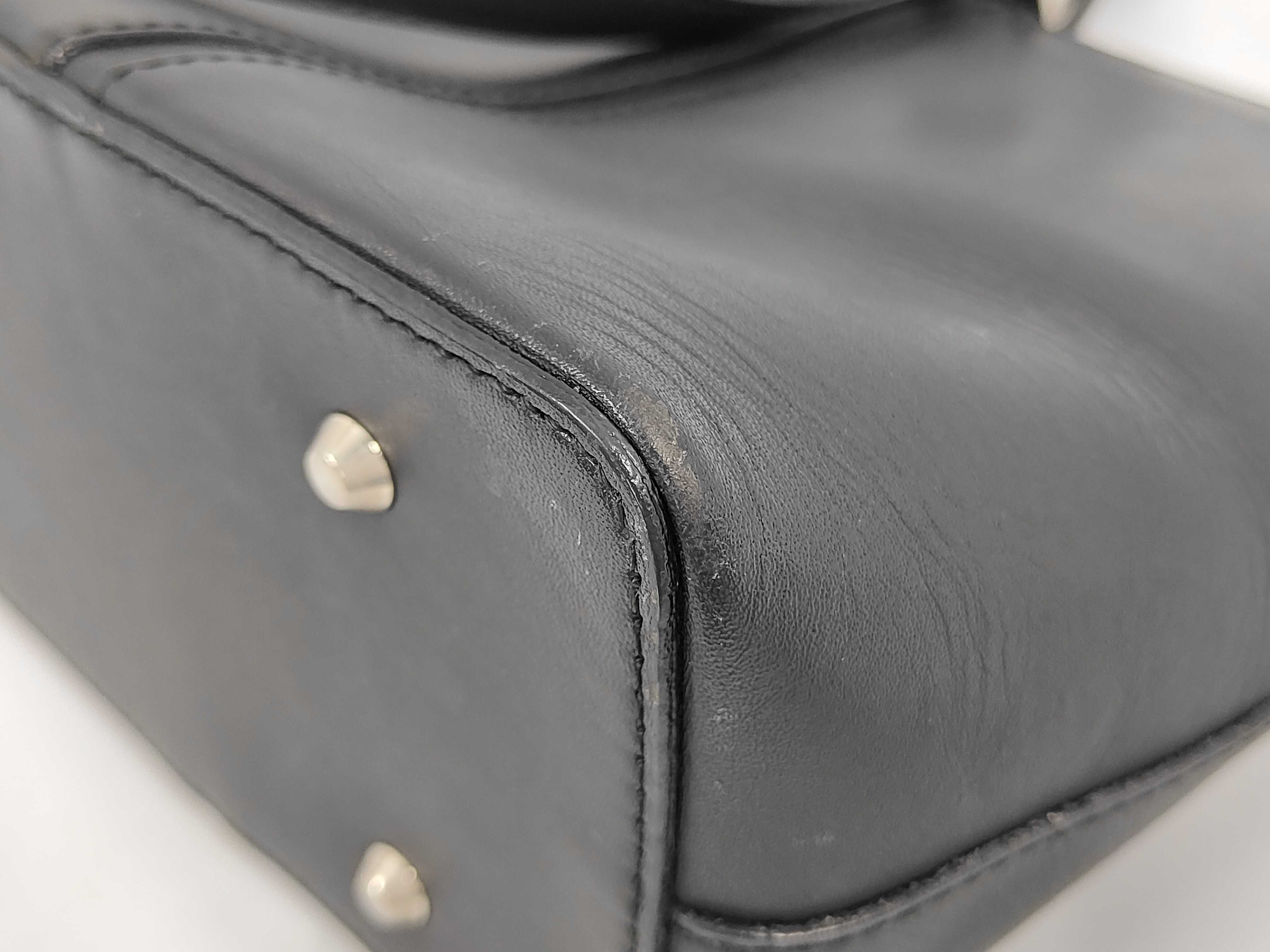Leather Handbag Nova Check Black — view 4