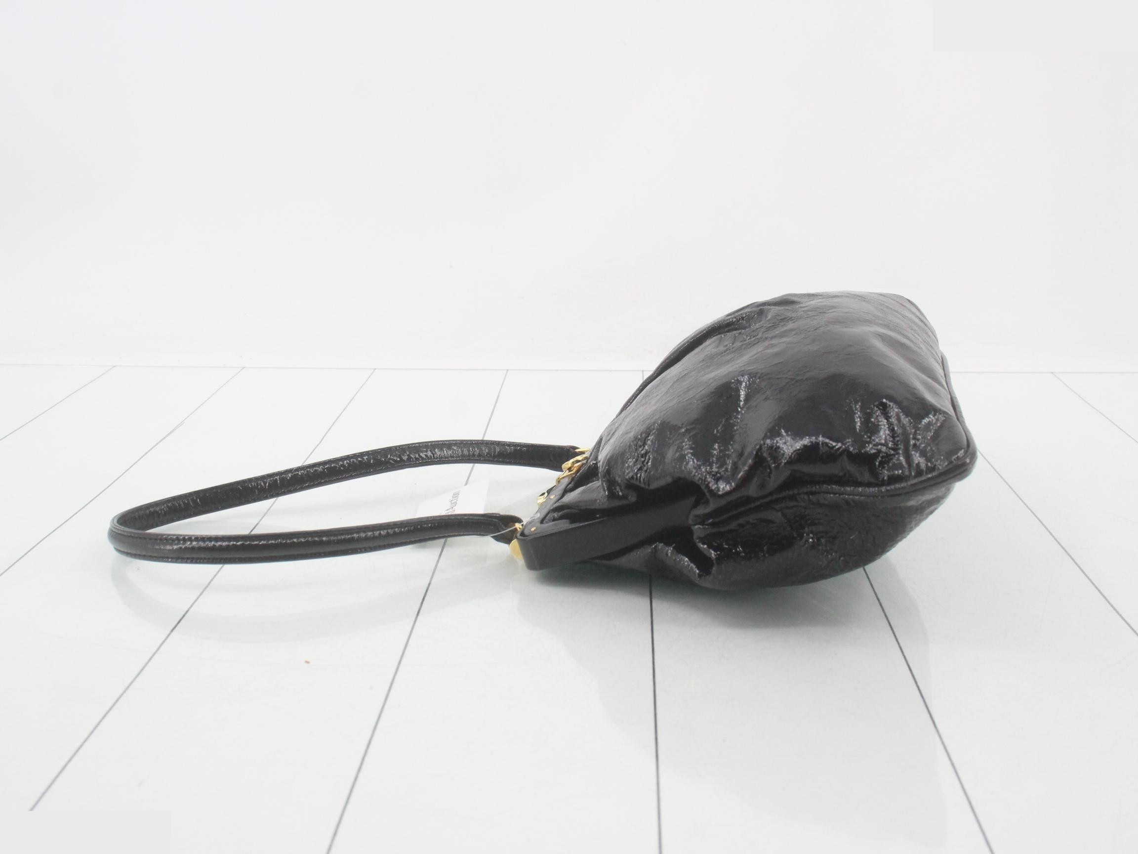 Patent leather handbag — view 4